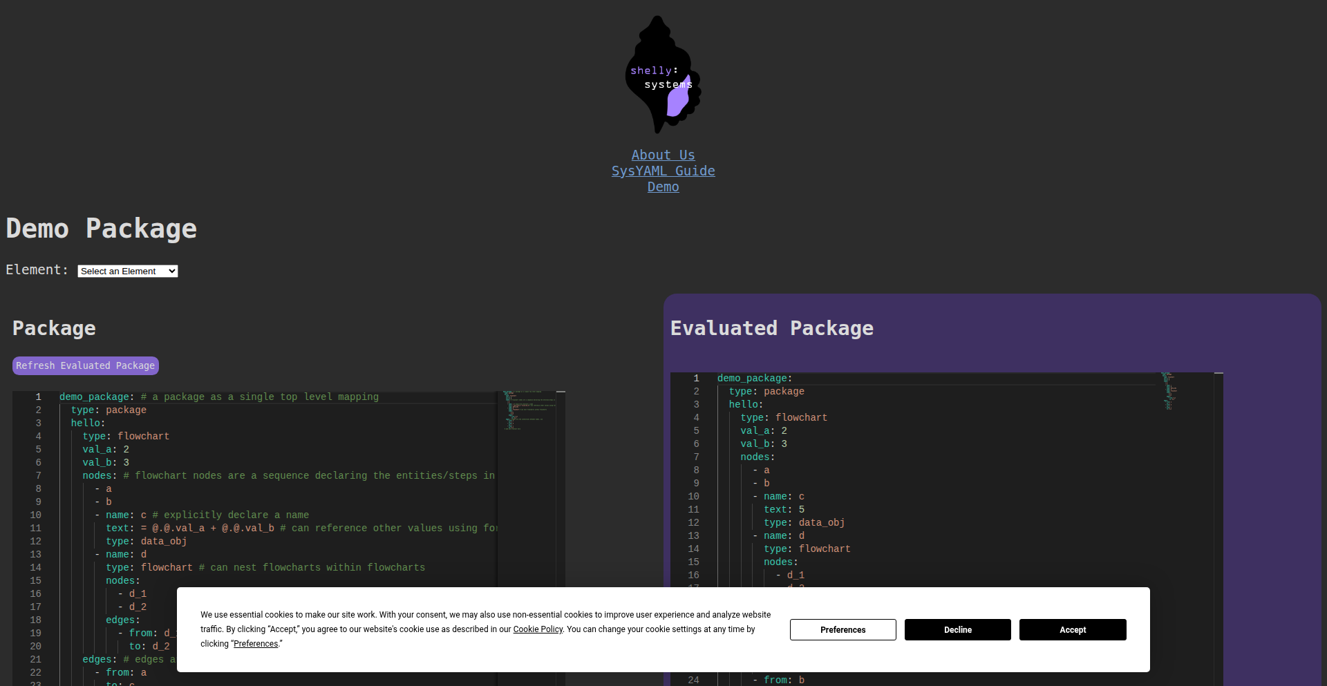 Shelly Systems: YAMLプロセス・フローチャート・コード