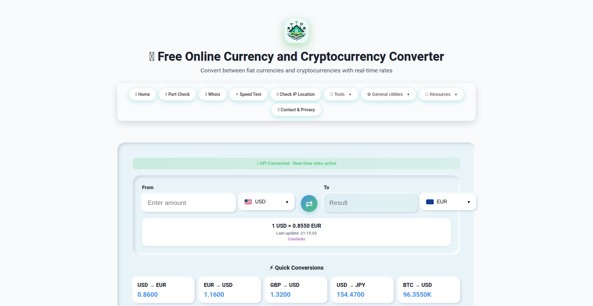 瞬时汇率查询器