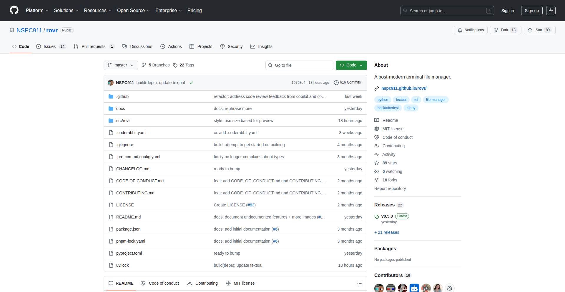 Rovr: 终端里的“文件管家”