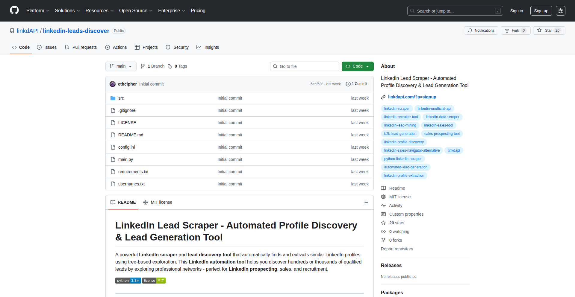 LinkdCLI: LinkedIn 数据抓取命令行利器