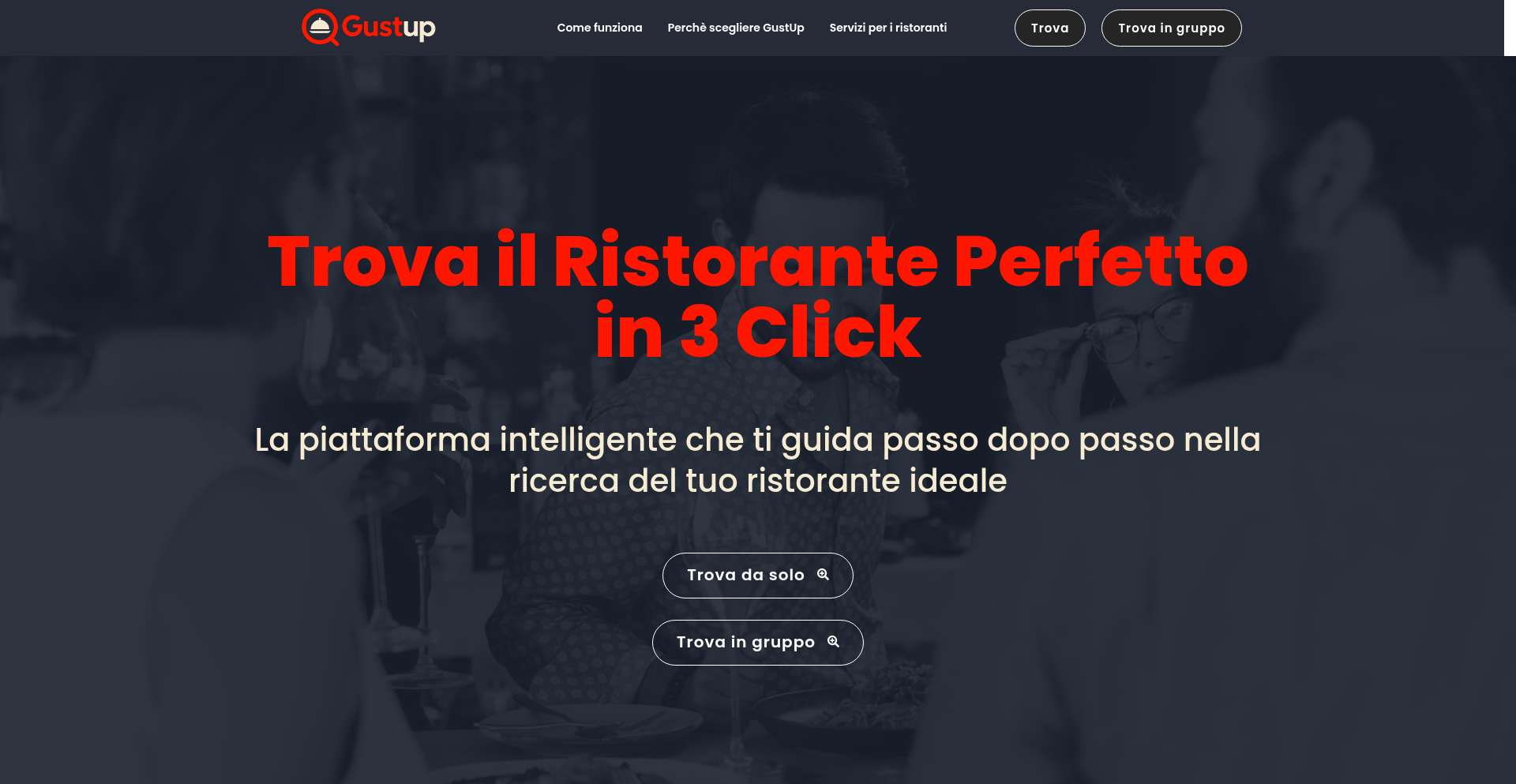 Gustup: 群组餐饮决策引擎