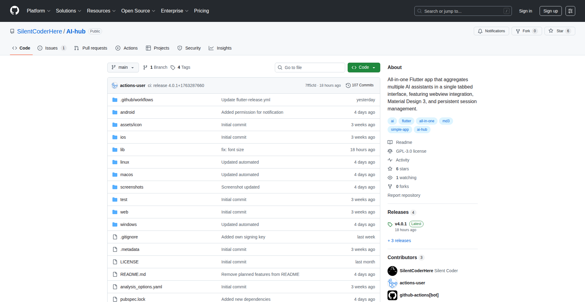 AI Hub - 安卓AI集成站