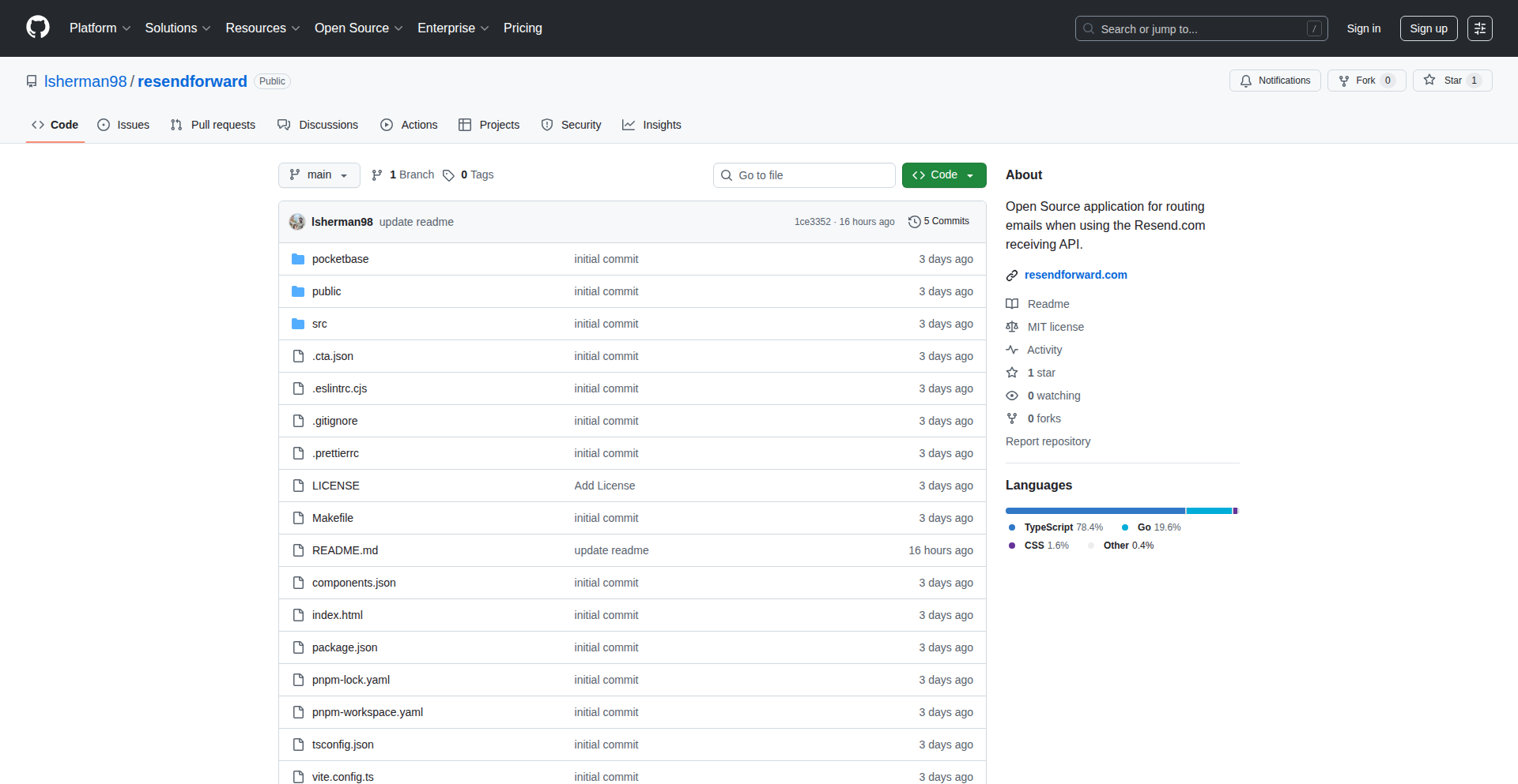 ResendForward: 智能邮件转发与 webhook 处理者