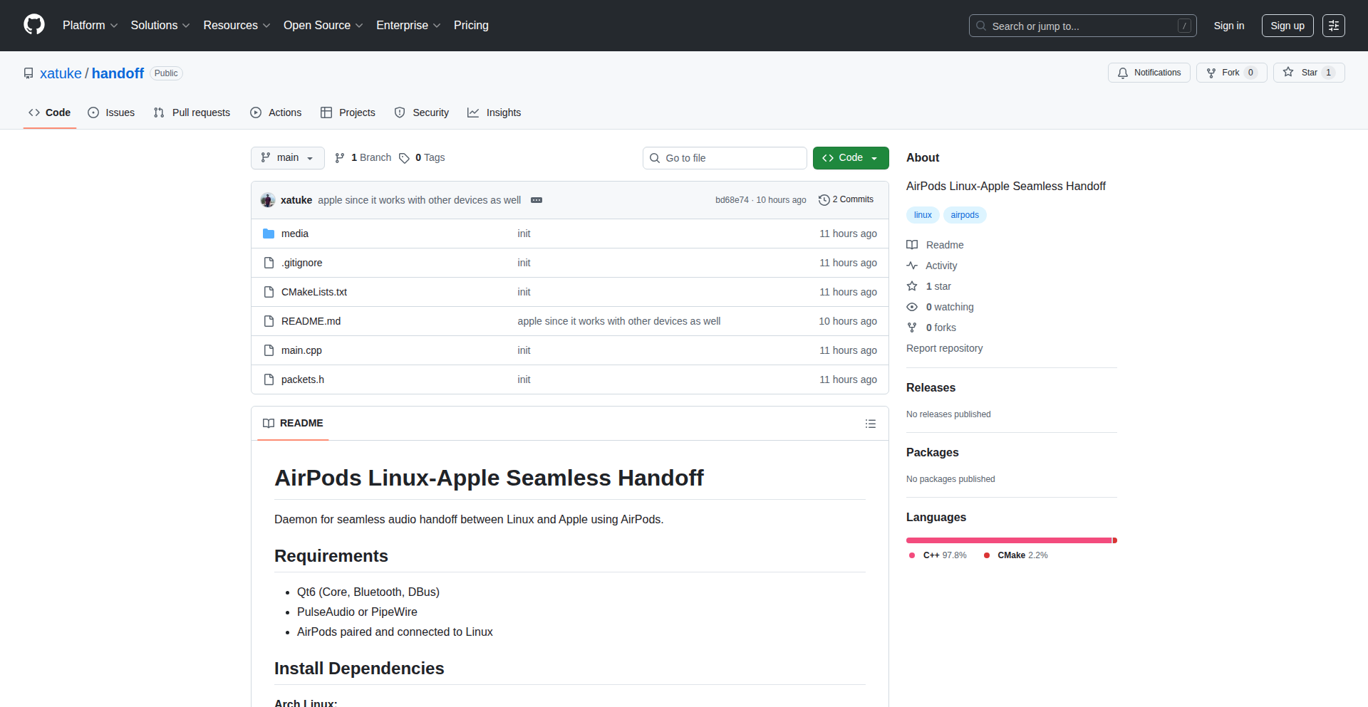 Linux AirPods 跨设备无缝切换助手