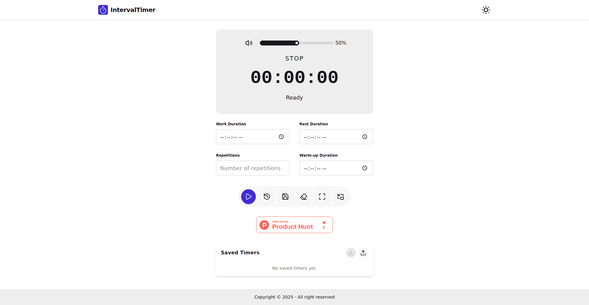 HIIT Interval Maestro