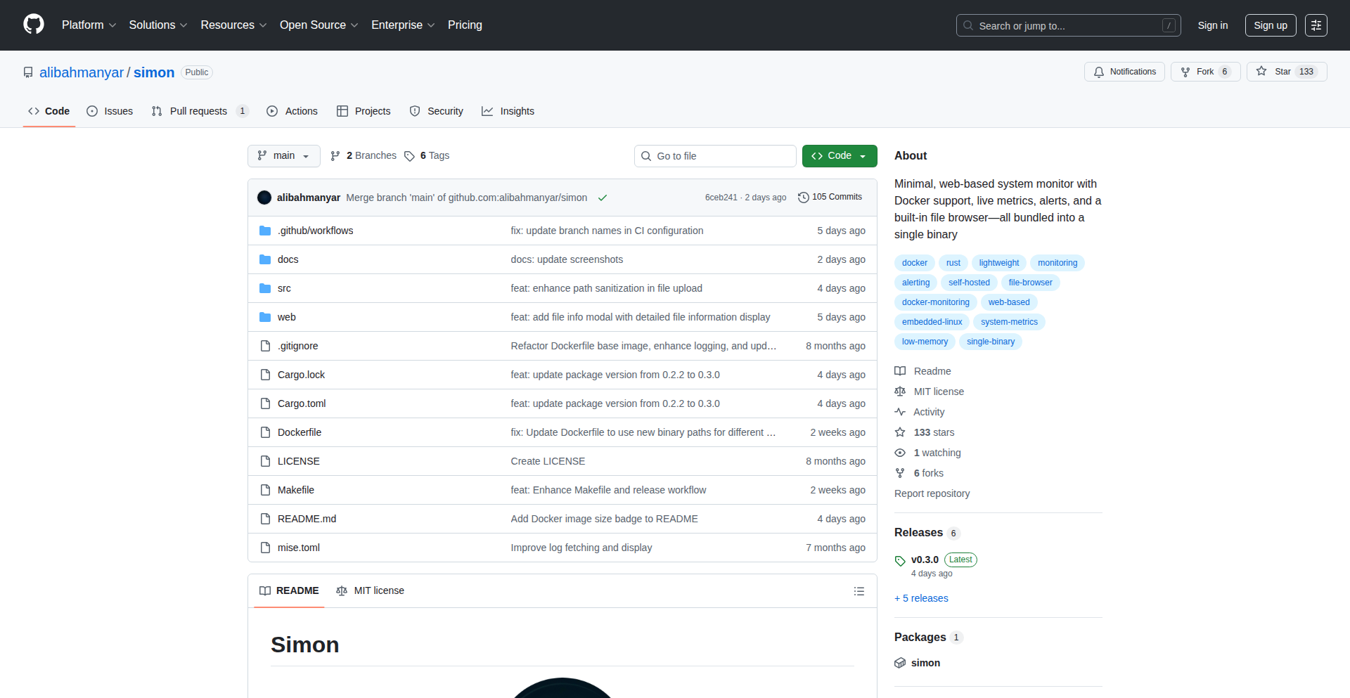 Simon: Unified Home Server Ops