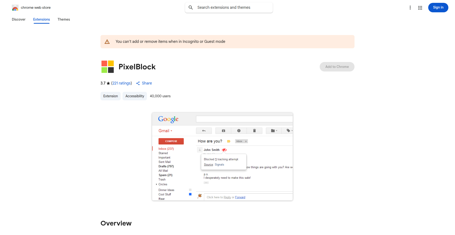 PixelBlock PrivacyShield