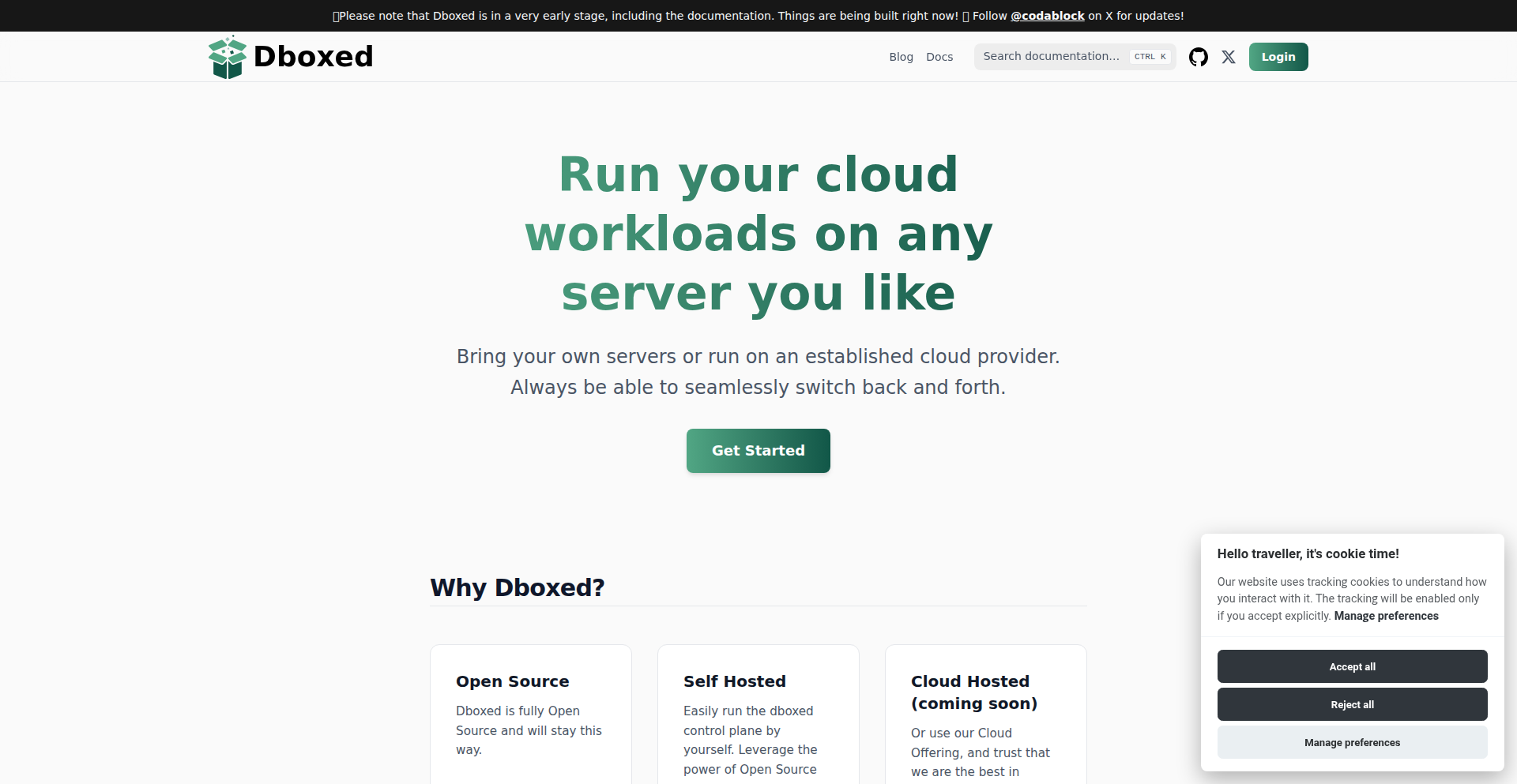 Dboxed: 解锁云的自由,告别供应商锁定