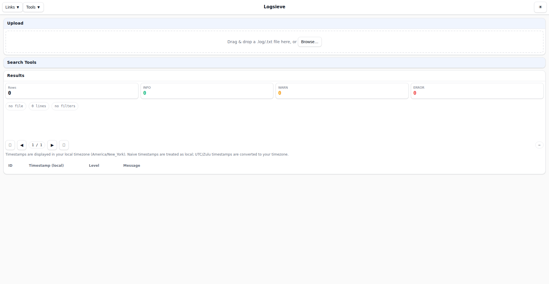 LogViz: 本地化日志文件解析与可视化引擎