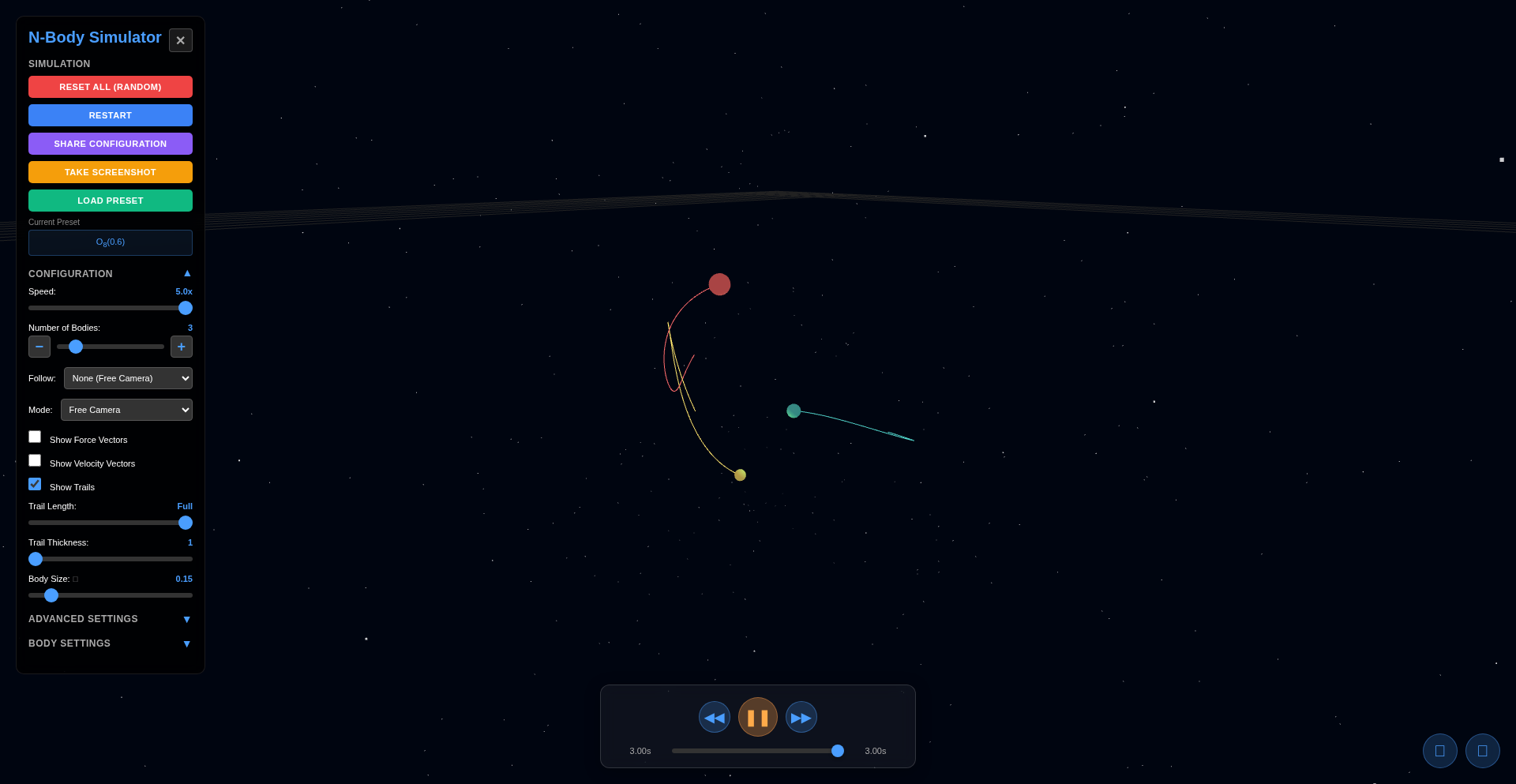 三体轨道可视化引擎