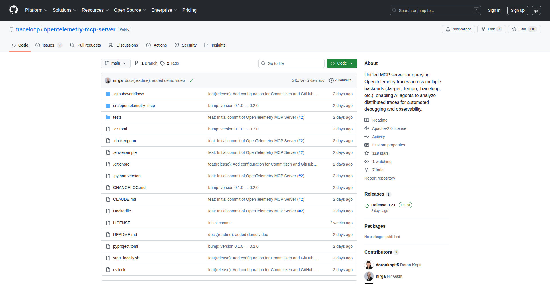 OpenTelemetry 统一追踪接入服务器