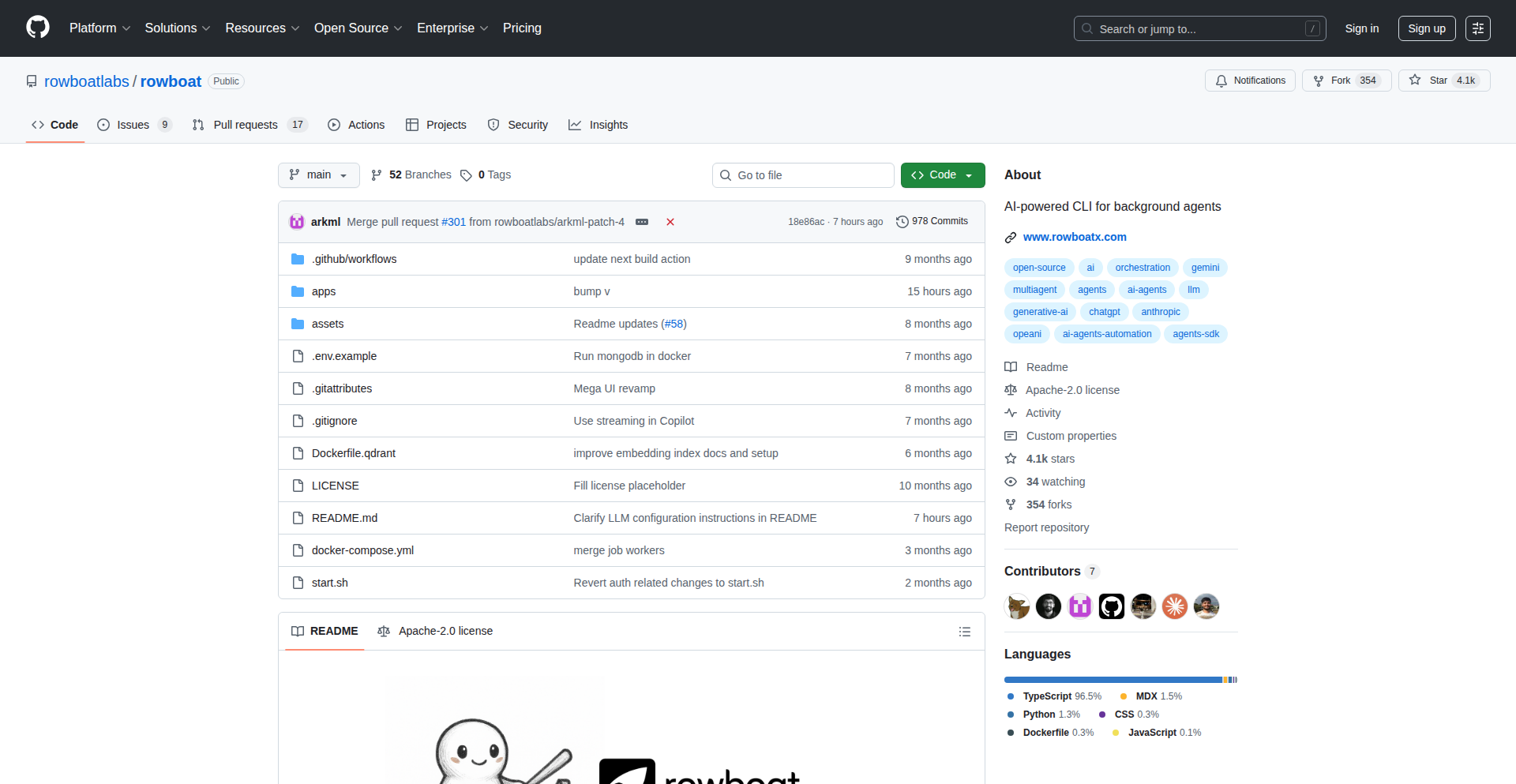 RowboatX: 本地智能代理编排器