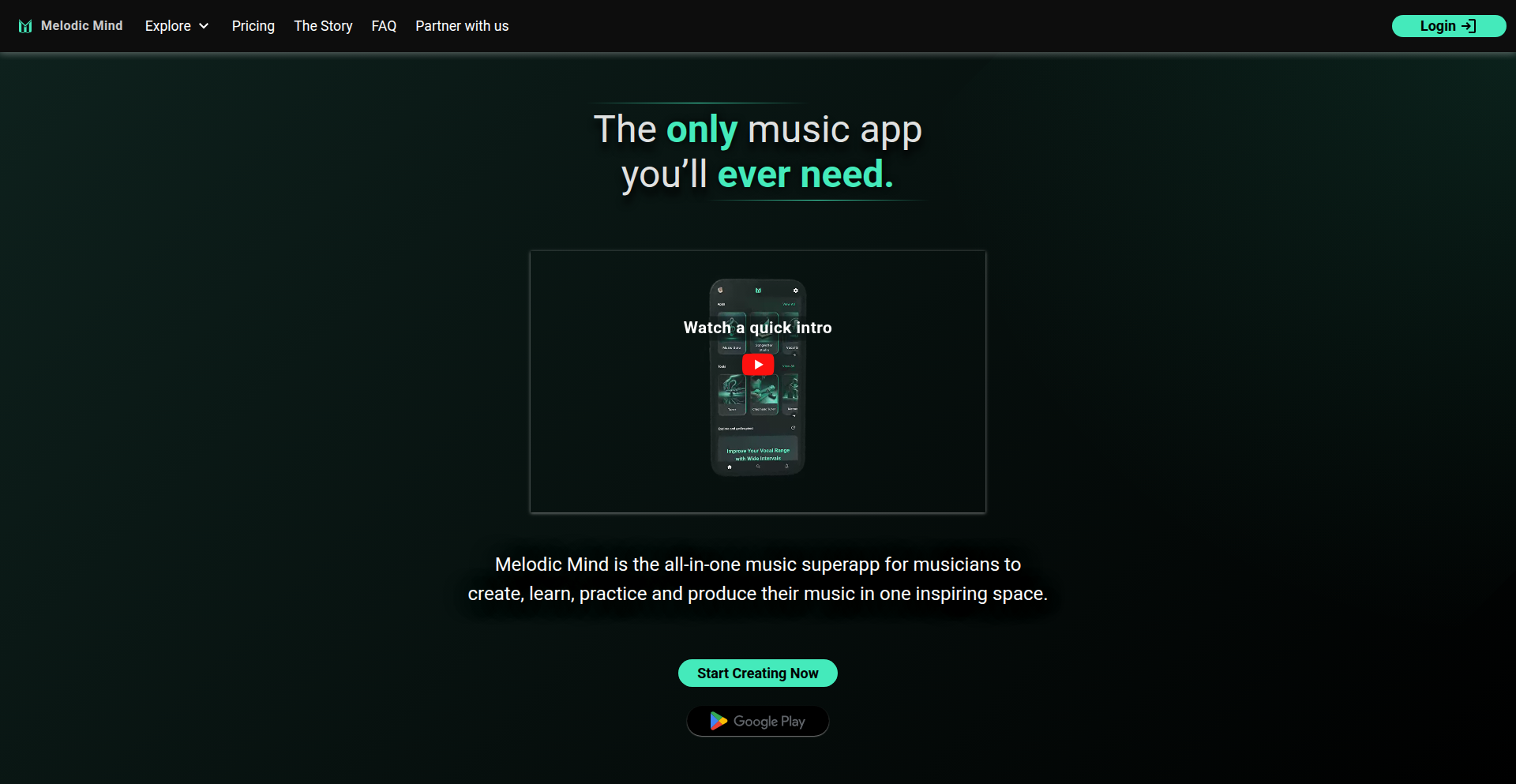 Melodic Mind: 7年越しの音楽家向けスーパーアプリ