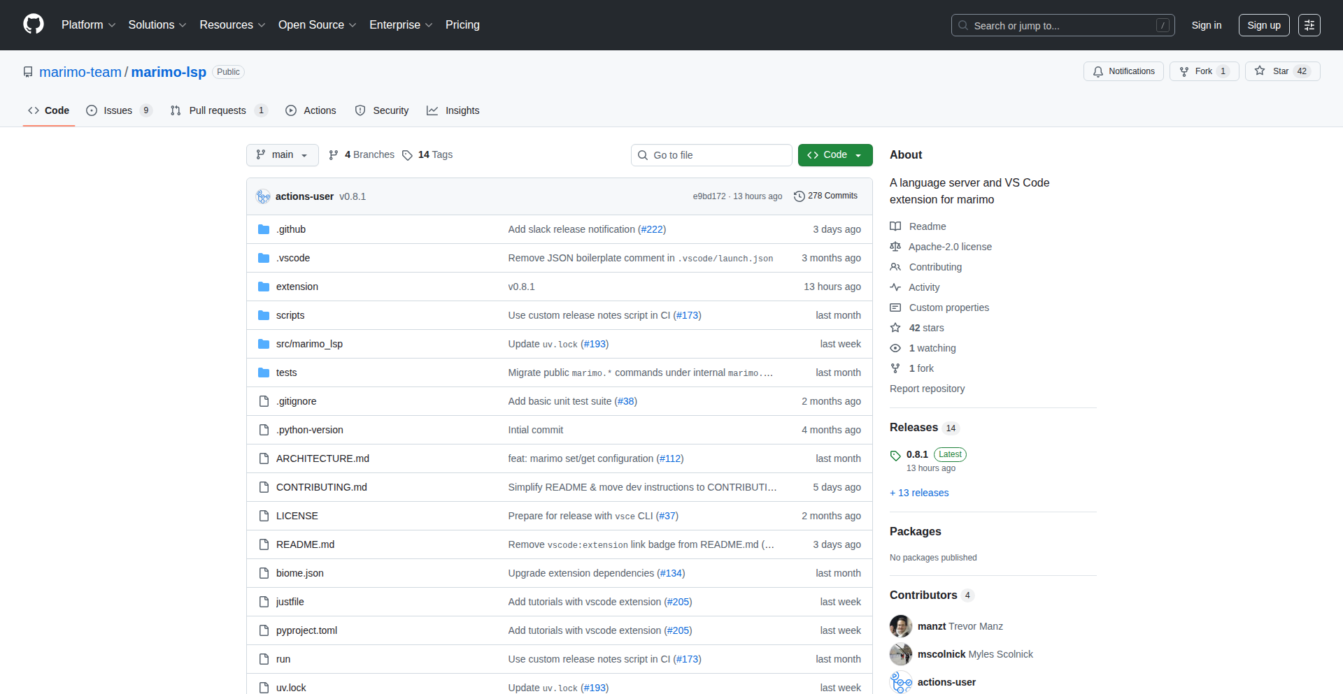 Marimo LSPEnv Integrator