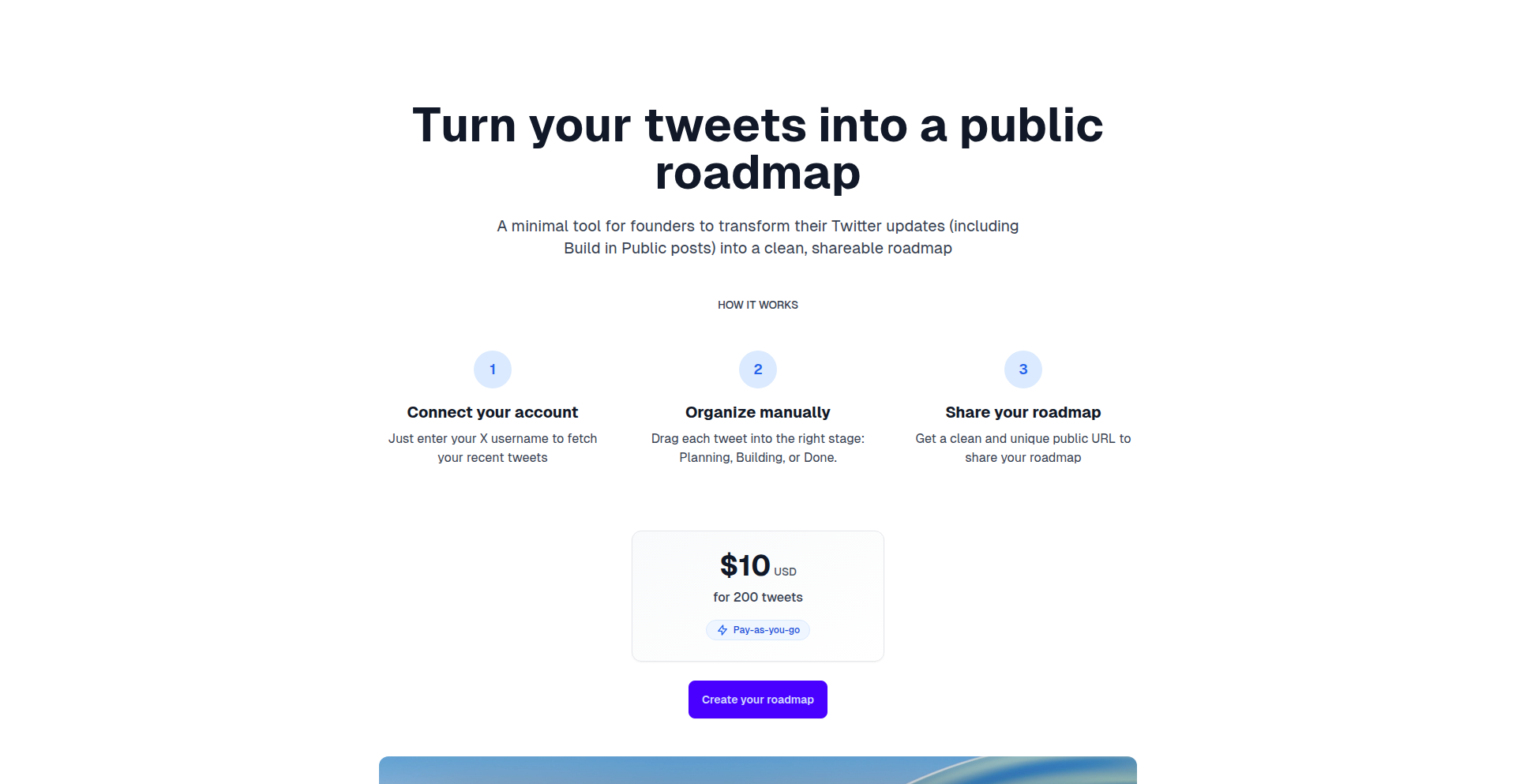 TweetRoadmap: ツイートから公開ロードマップを生成するツール