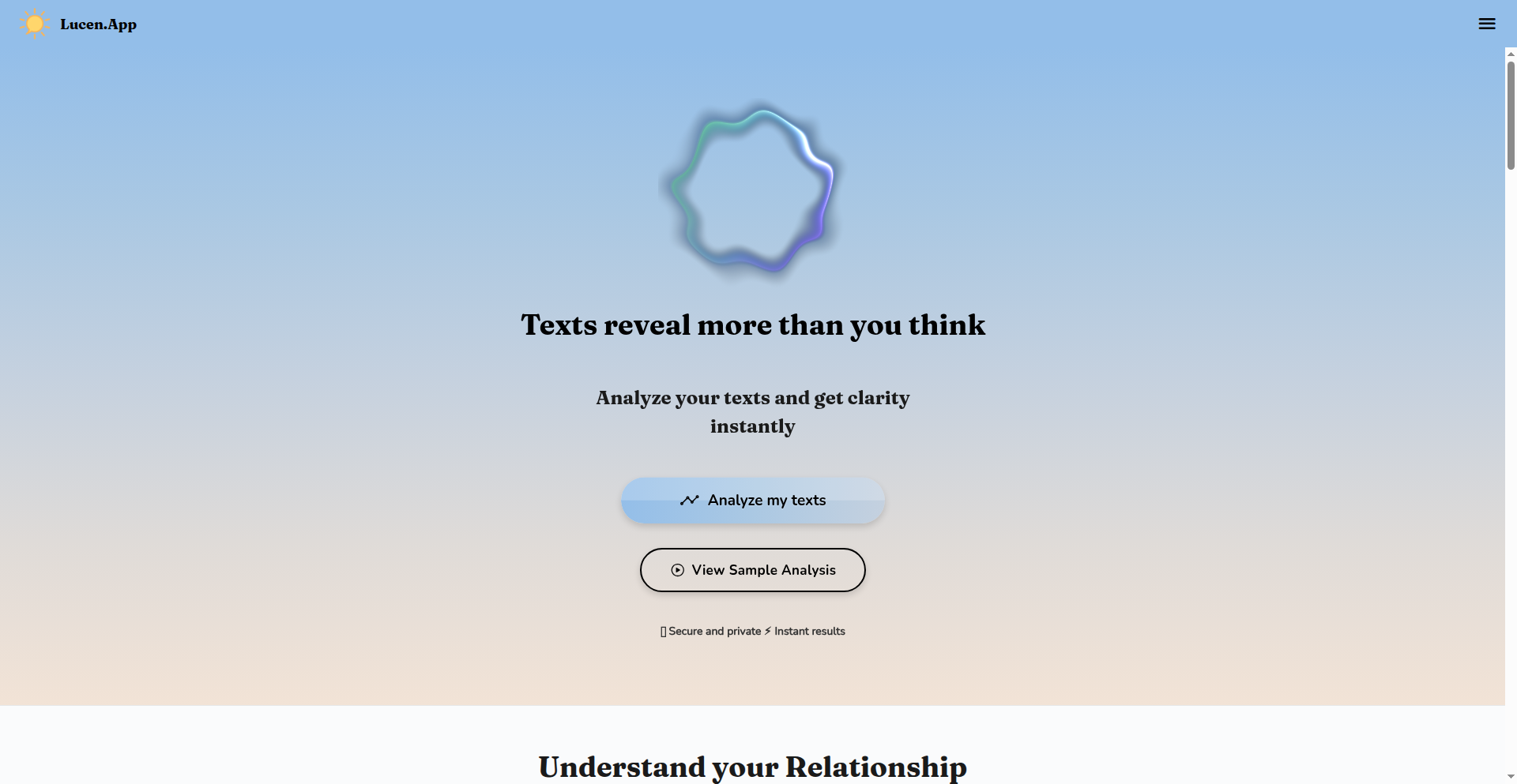 Lucen:AI会話解析ラブコーチ