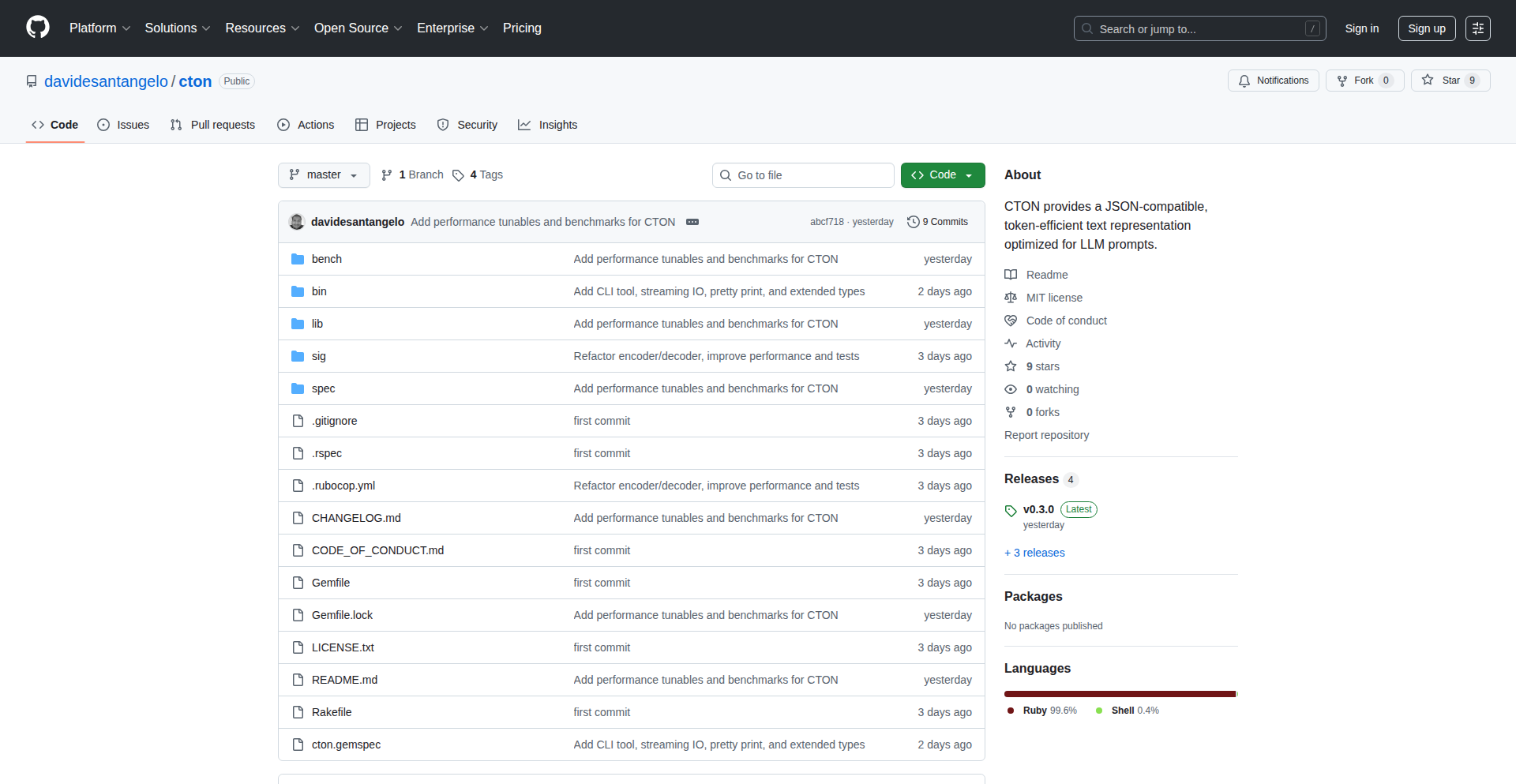 CTON: LLM用トークン効率JSON互換テキストフォーマット