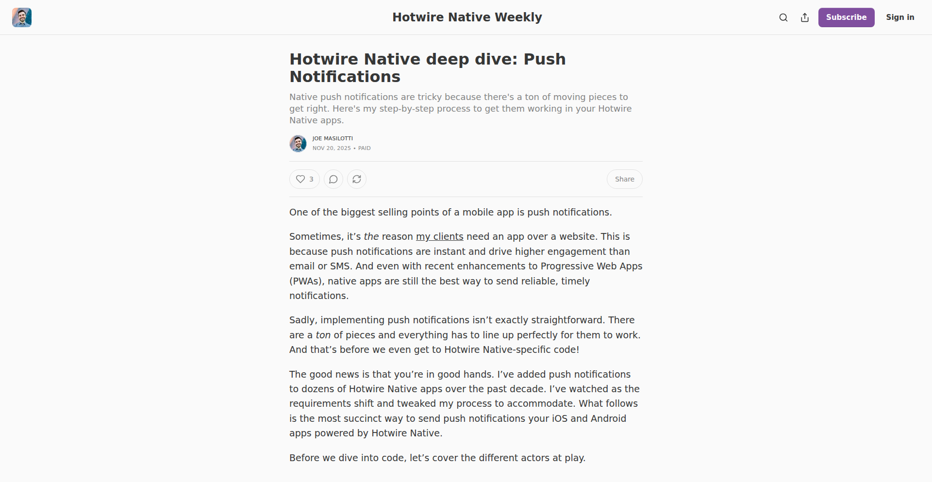 Push 通知マスター：iOS, Android, Rails 統合ガイド
