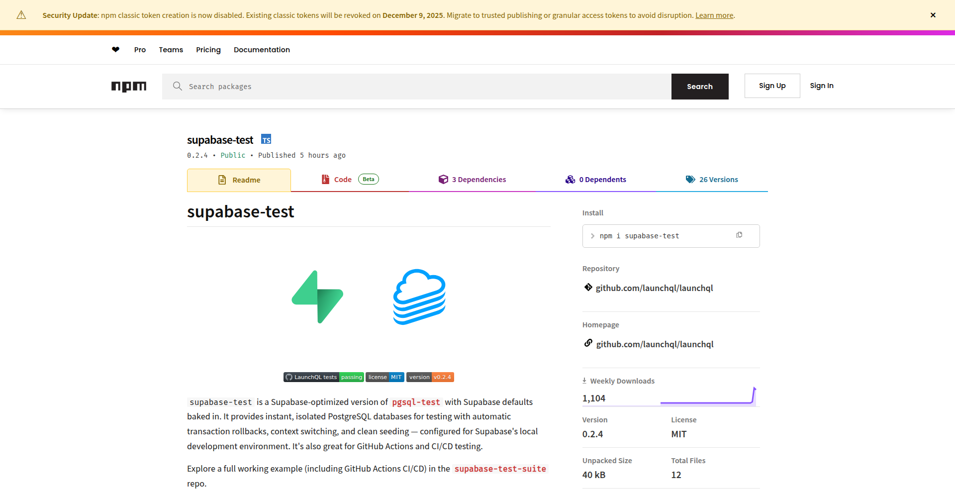 Supabase RLS Validator