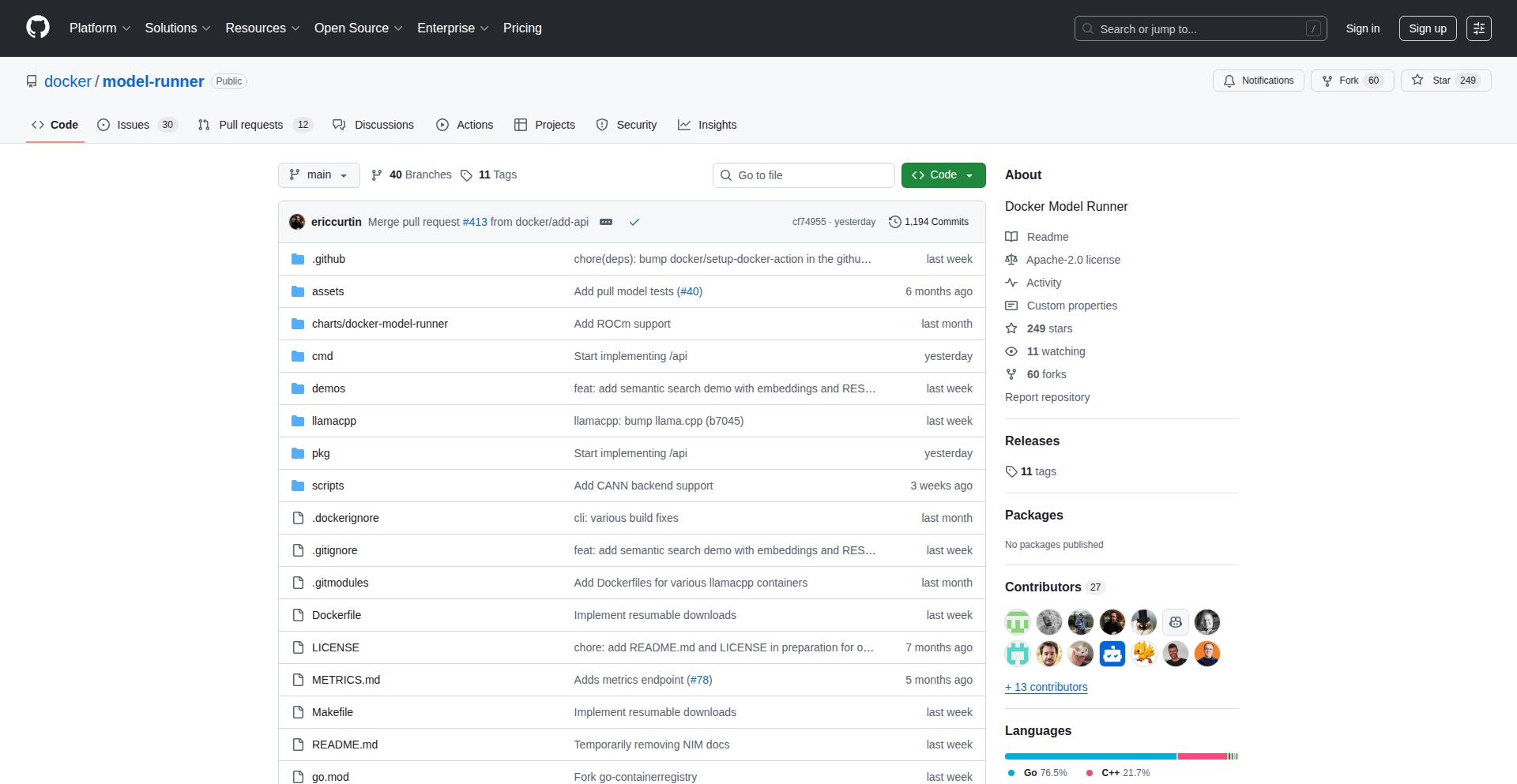 Docker Model Runner vLLM 連携版 (Docker Model Runner vLLM Integration)