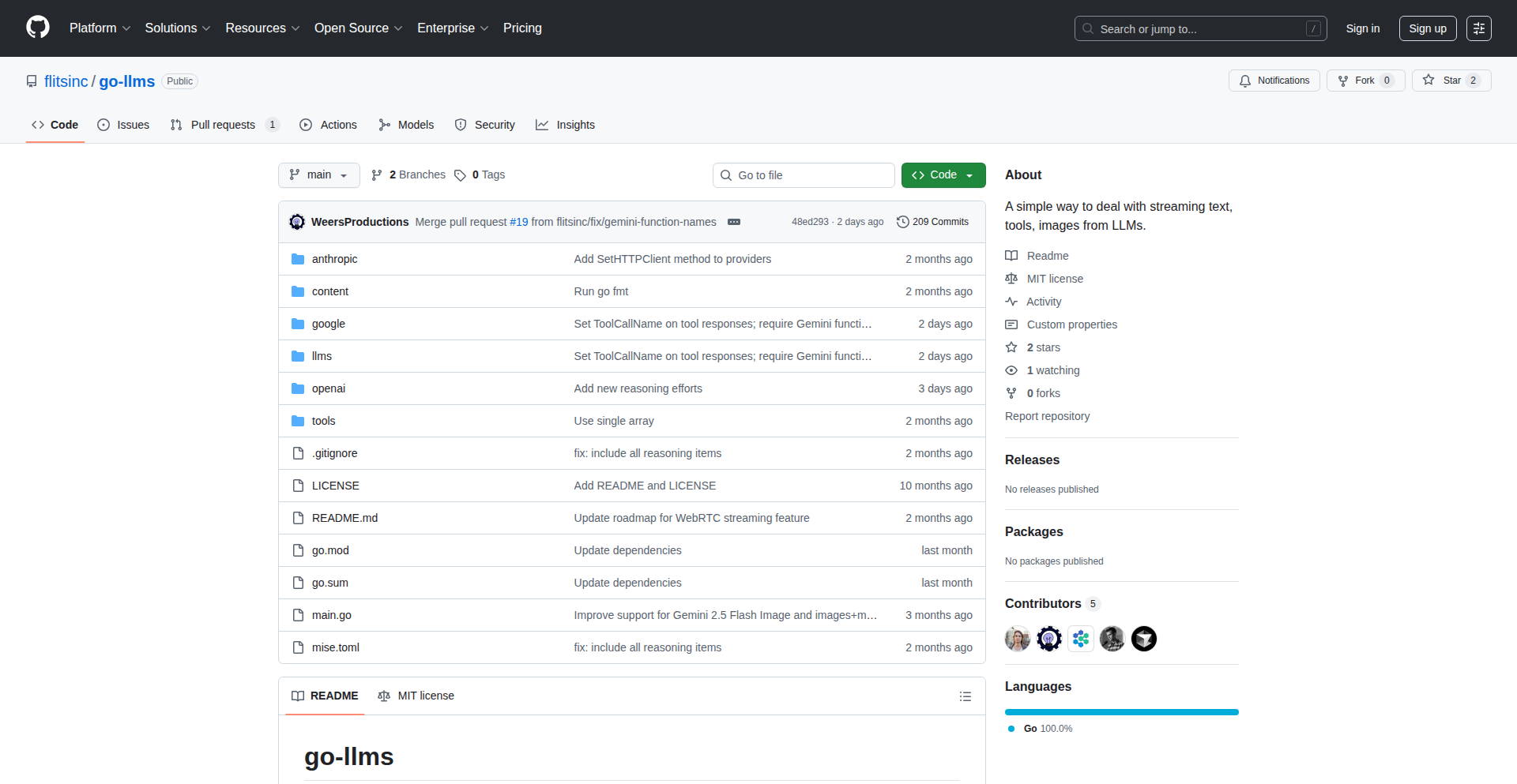 Go汎用LLMコネクタ
