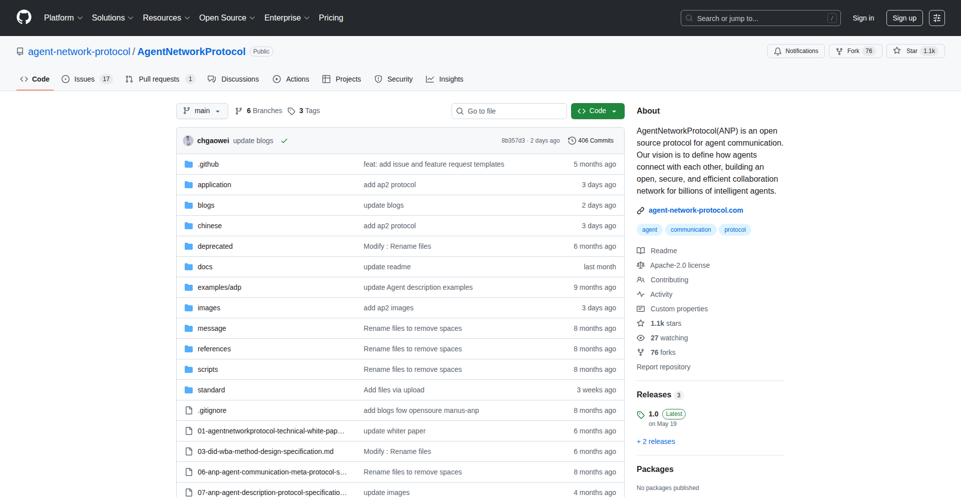 ANP：点对点智能体通信协议
