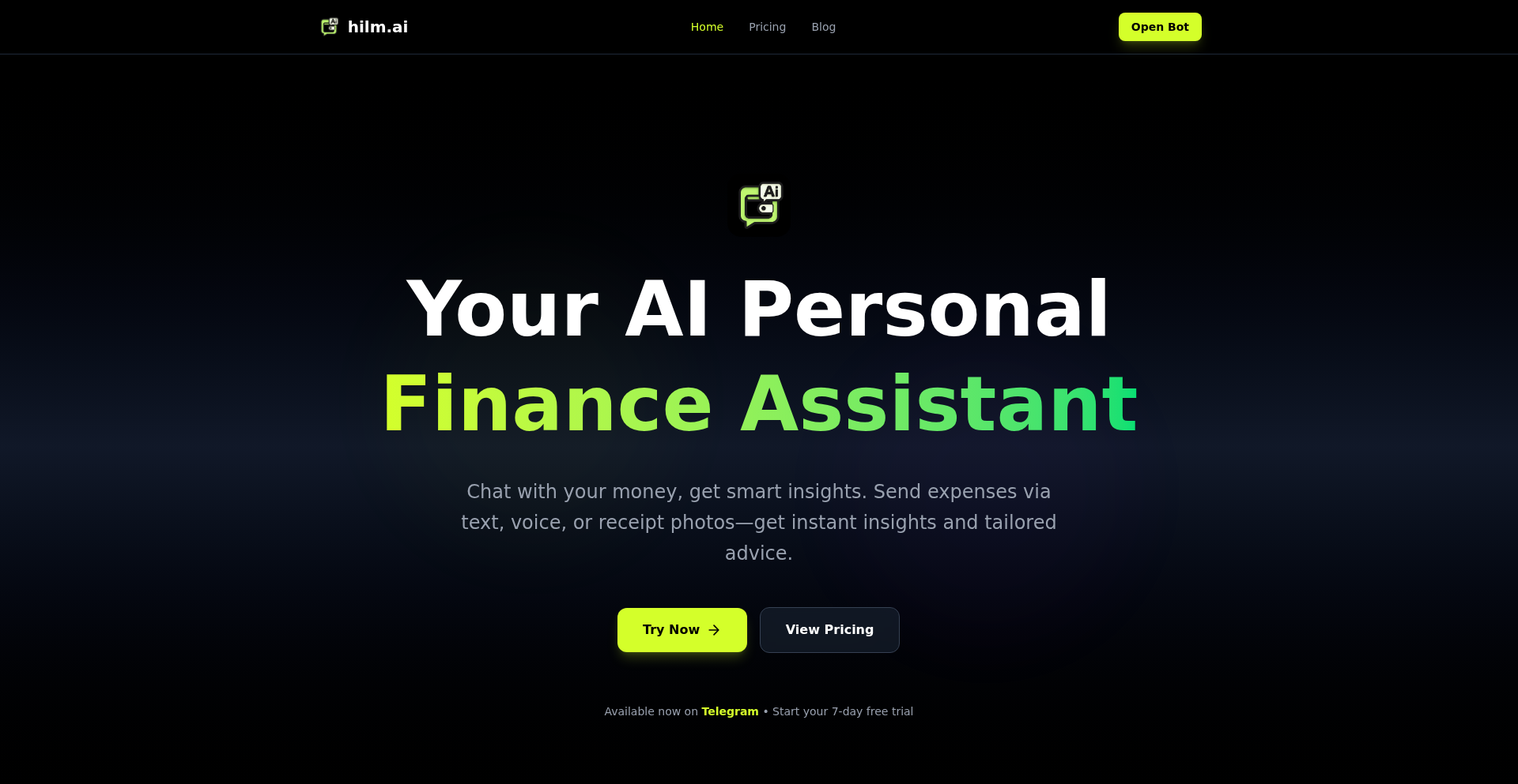 Hilm.ai: 智能理财助手