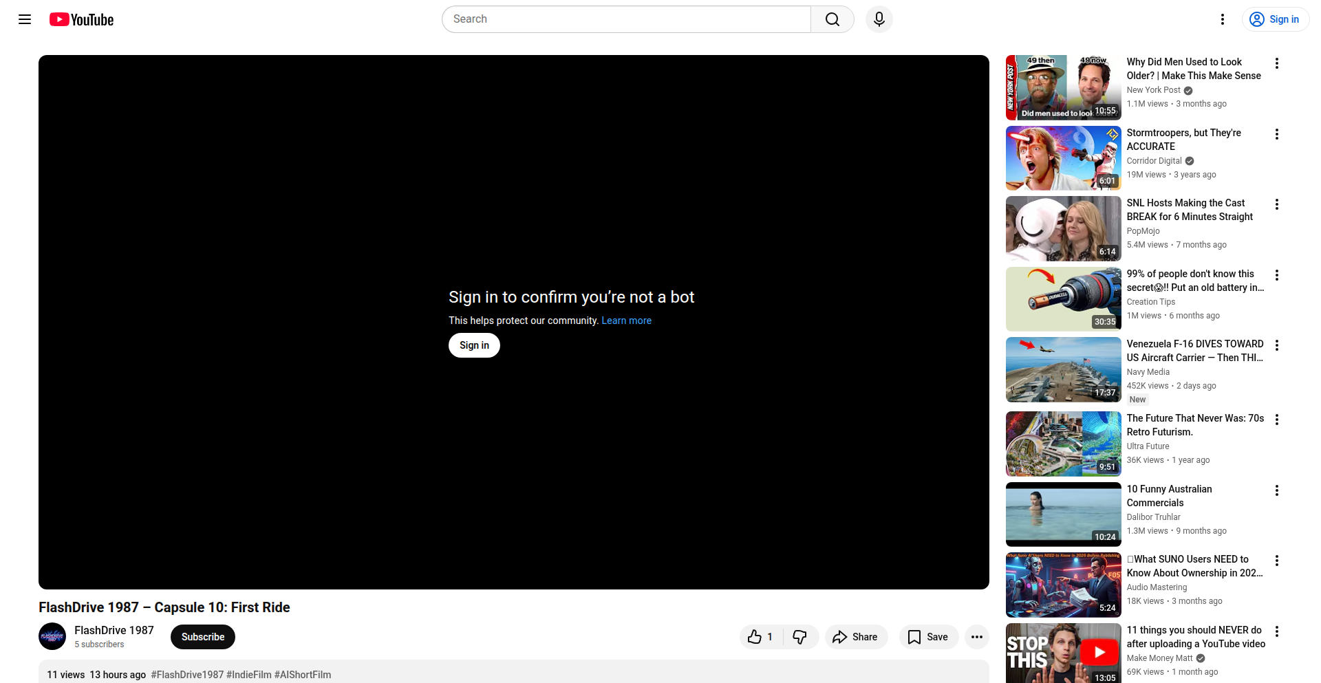 FlashDrive 1987: 80年代AI自动驾驶叙事引擎