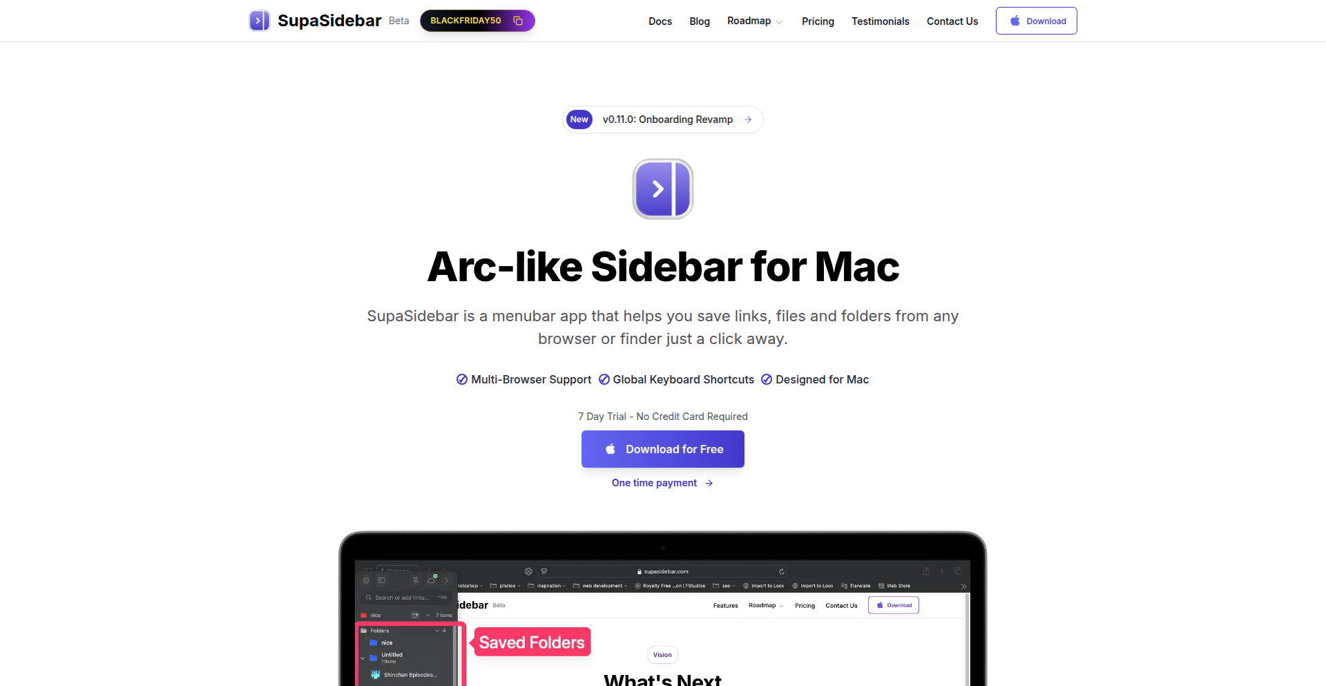 Safari Sidebar Sync
