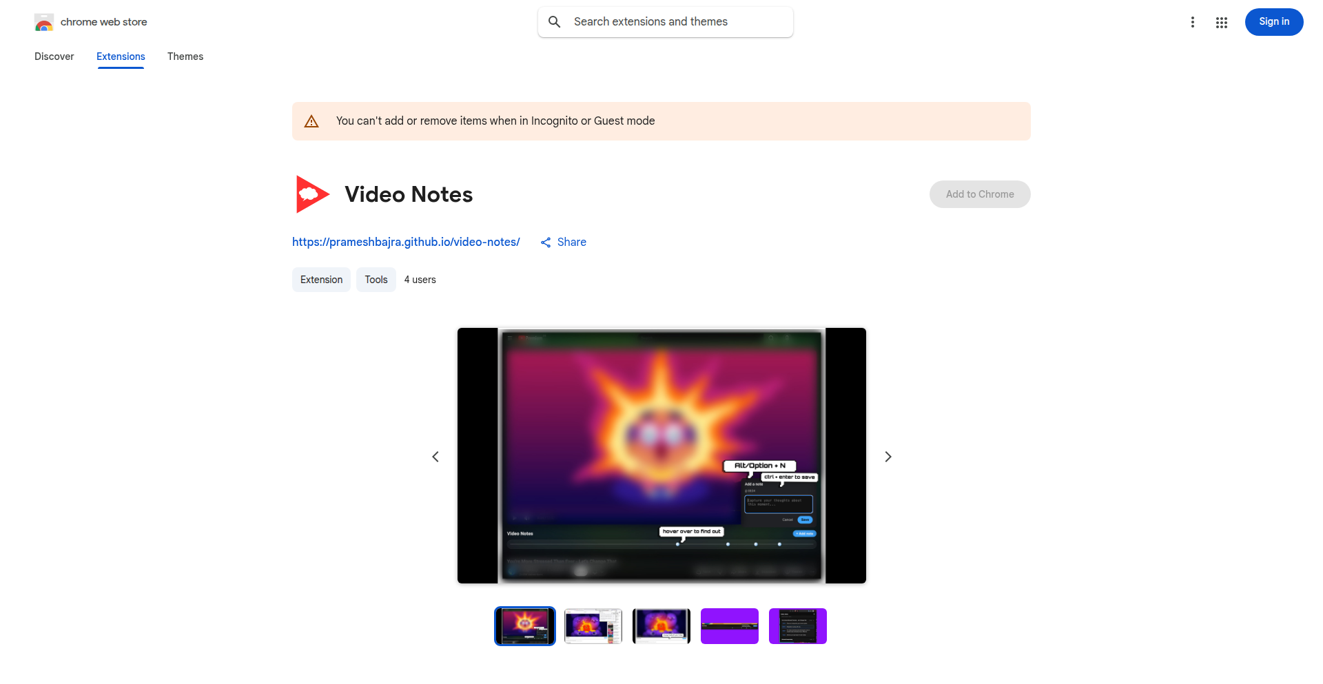 YouTubeタイムスタンプノートメーカー