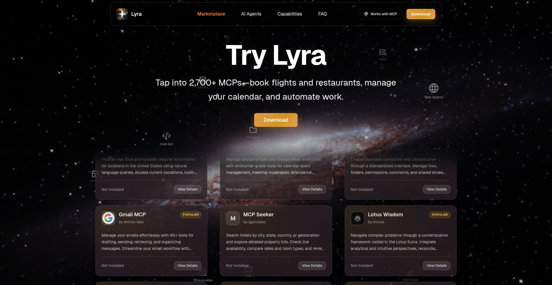 MCP zero-config エージェントオーケストレーション