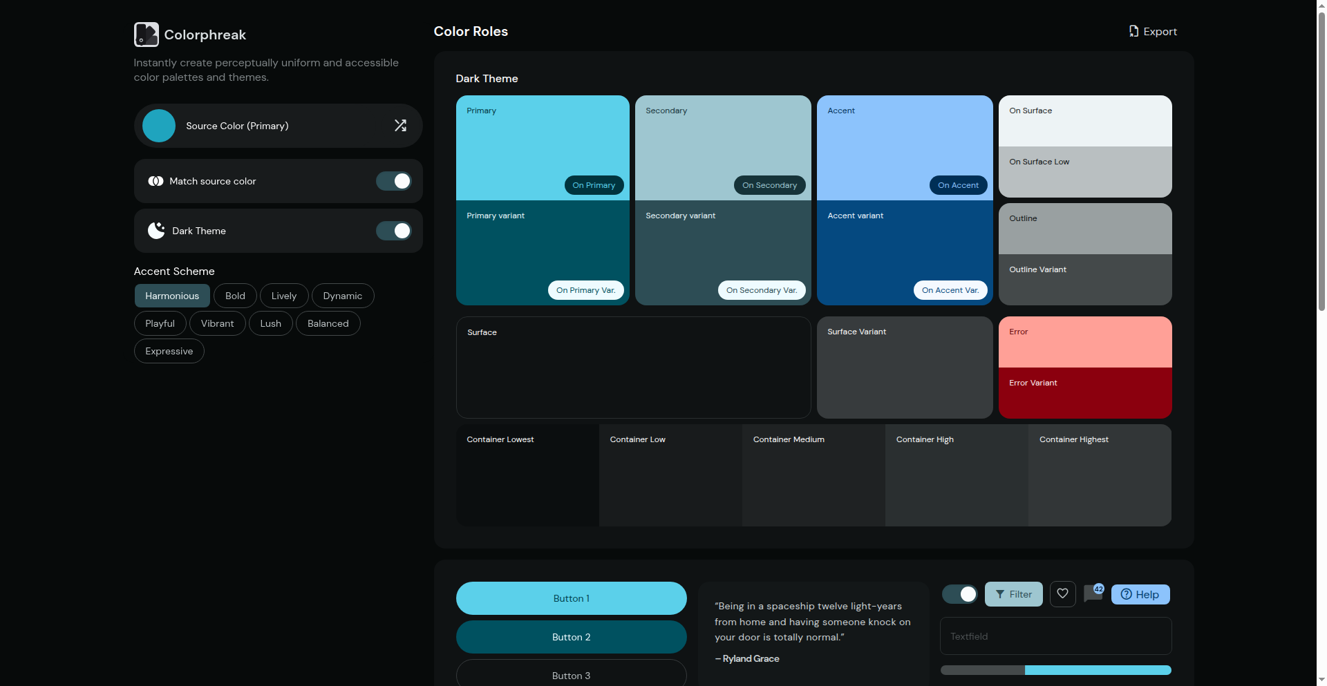 OKLCH色彩系统生成器：直观且无障碍的色调构建工具