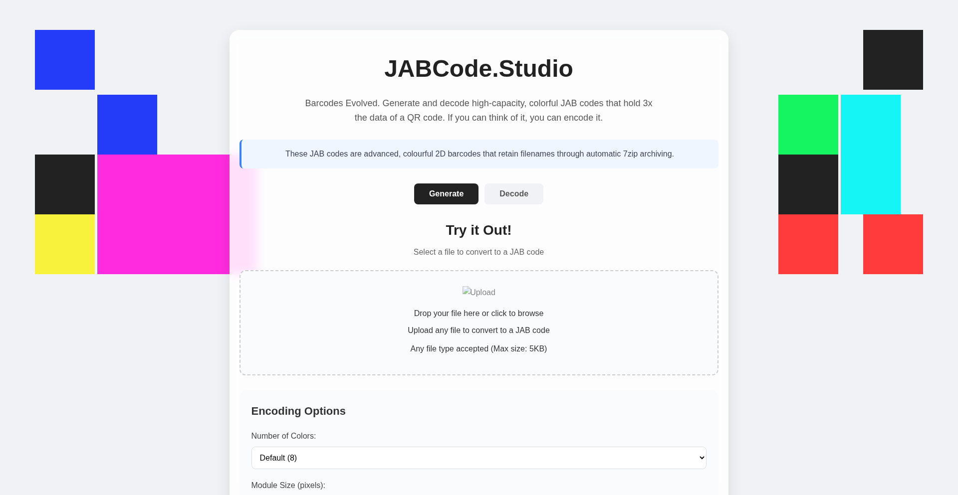 彩码文件仓 (ColorCode FileVault)