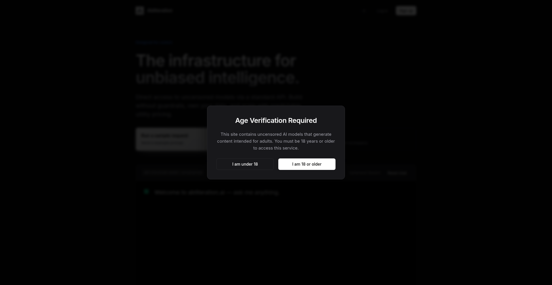  unfilteredLLM ChatAPI