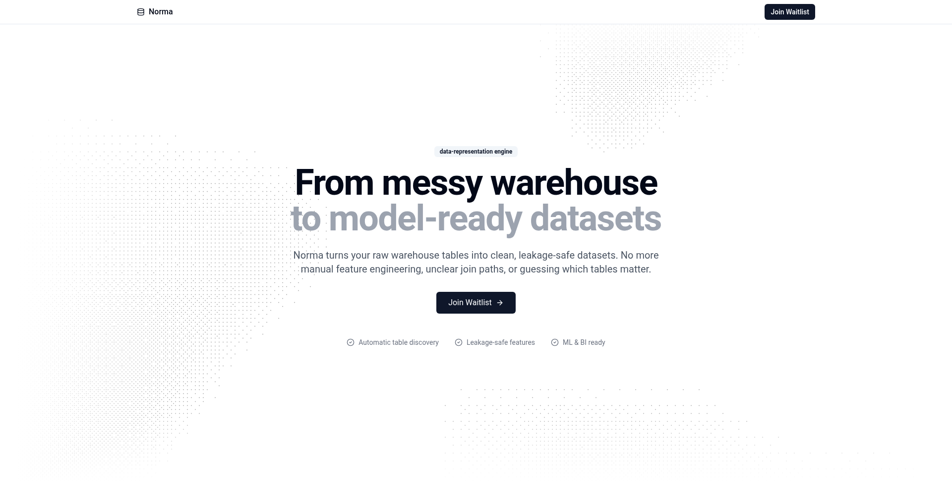 Norma: The Representation Compiler
