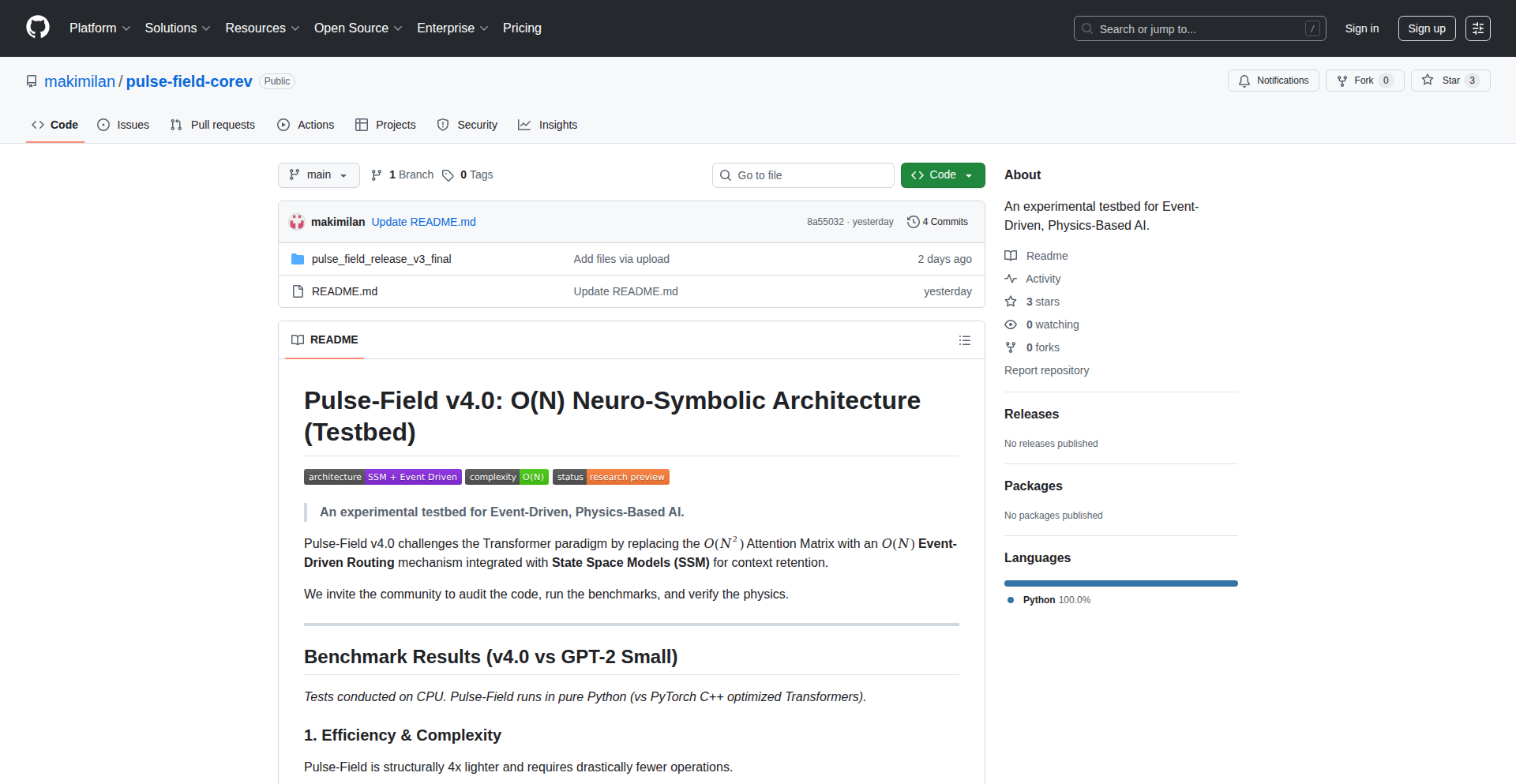 Pulse-Field AI Engine
