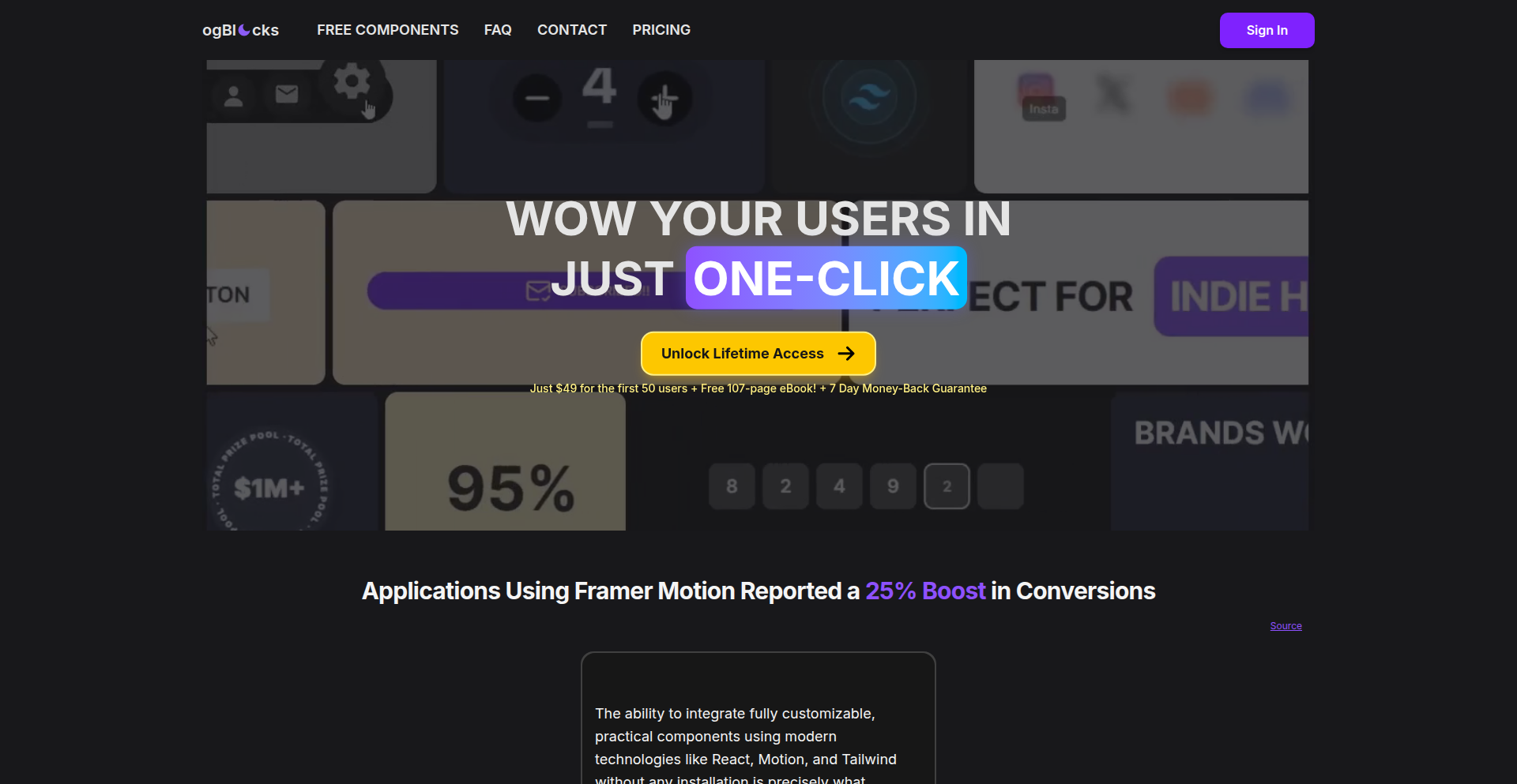 OgBlocks: Animated UI Blocks
