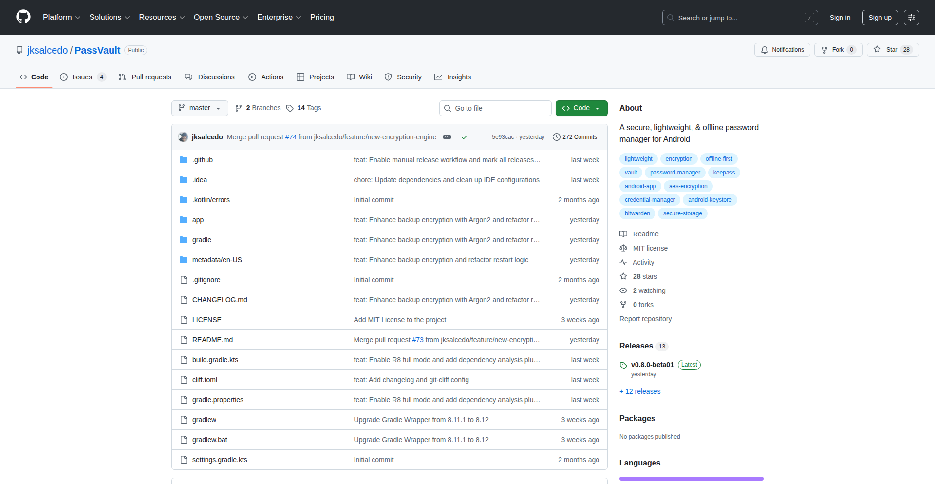 PassVault Offline Sentinel