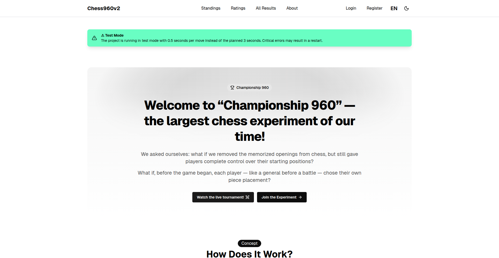 Chess960v2: Fischer Random Reinvented
