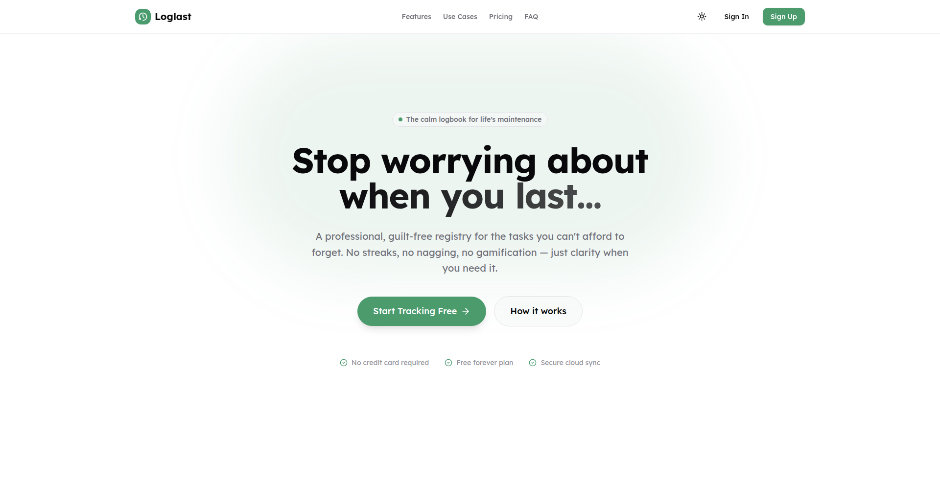 Loglast: Temporal Event Tracker