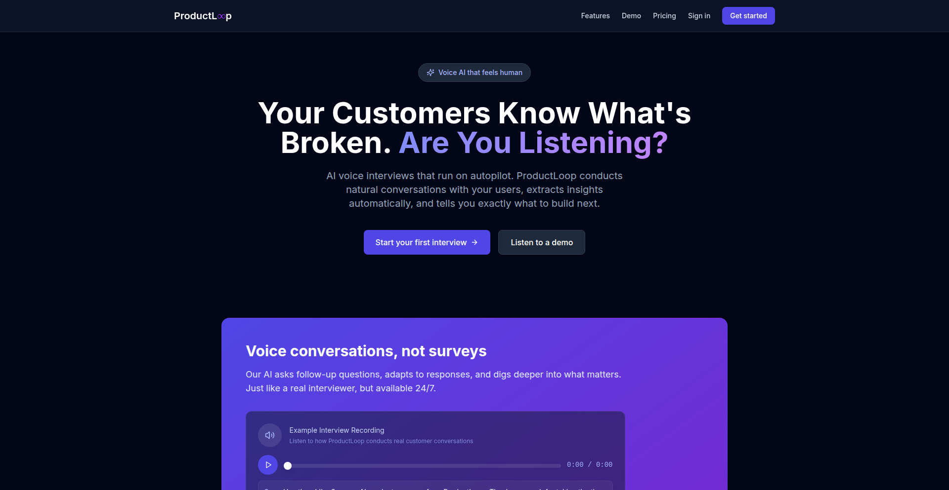 AI Voice Interviewer