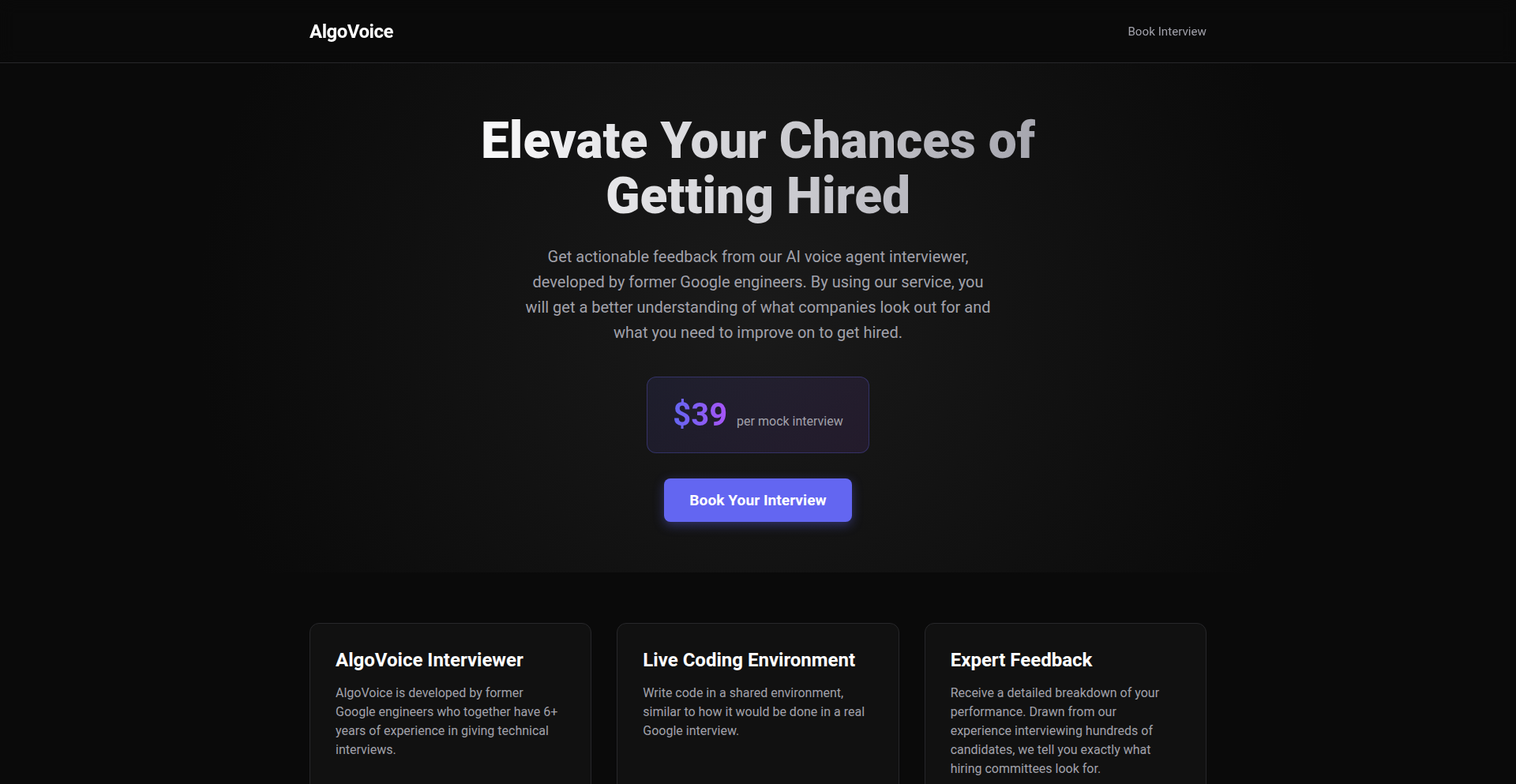 AlgoVoice: AI-Powered Mock Interviewer