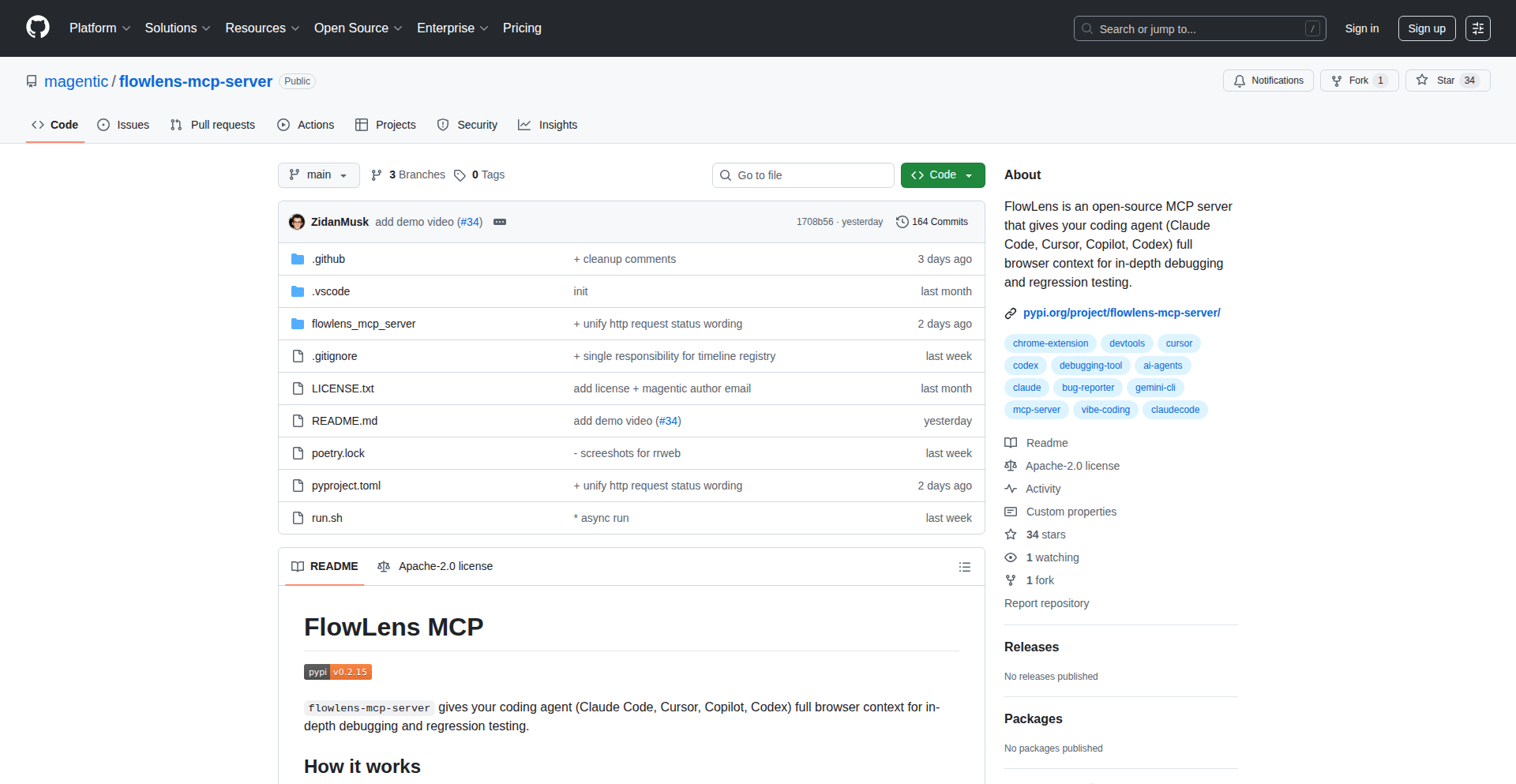 FlowLens: AI-Powered Debugging Session Replay