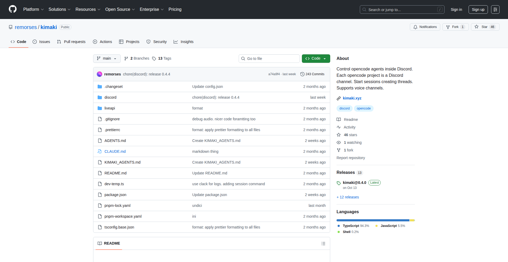Kimaki: Discord Command Bridge