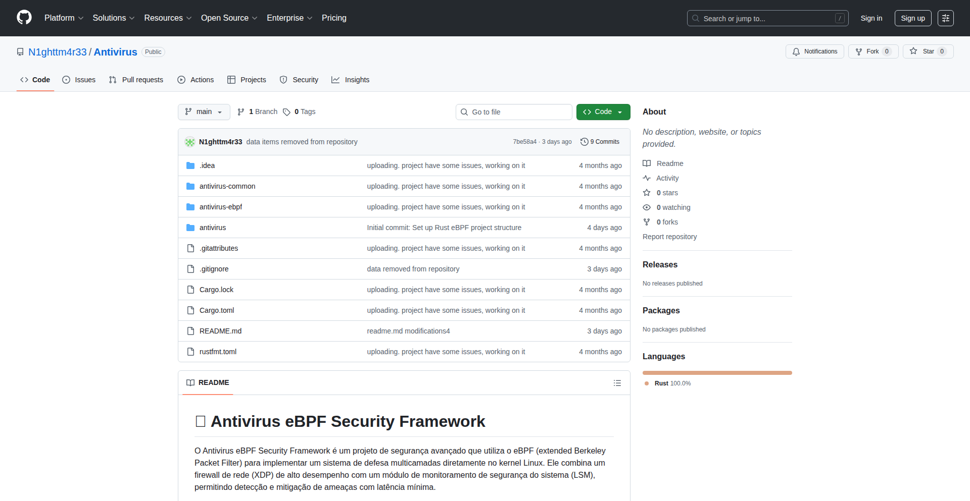 Rust-eBPF Packet Guardian