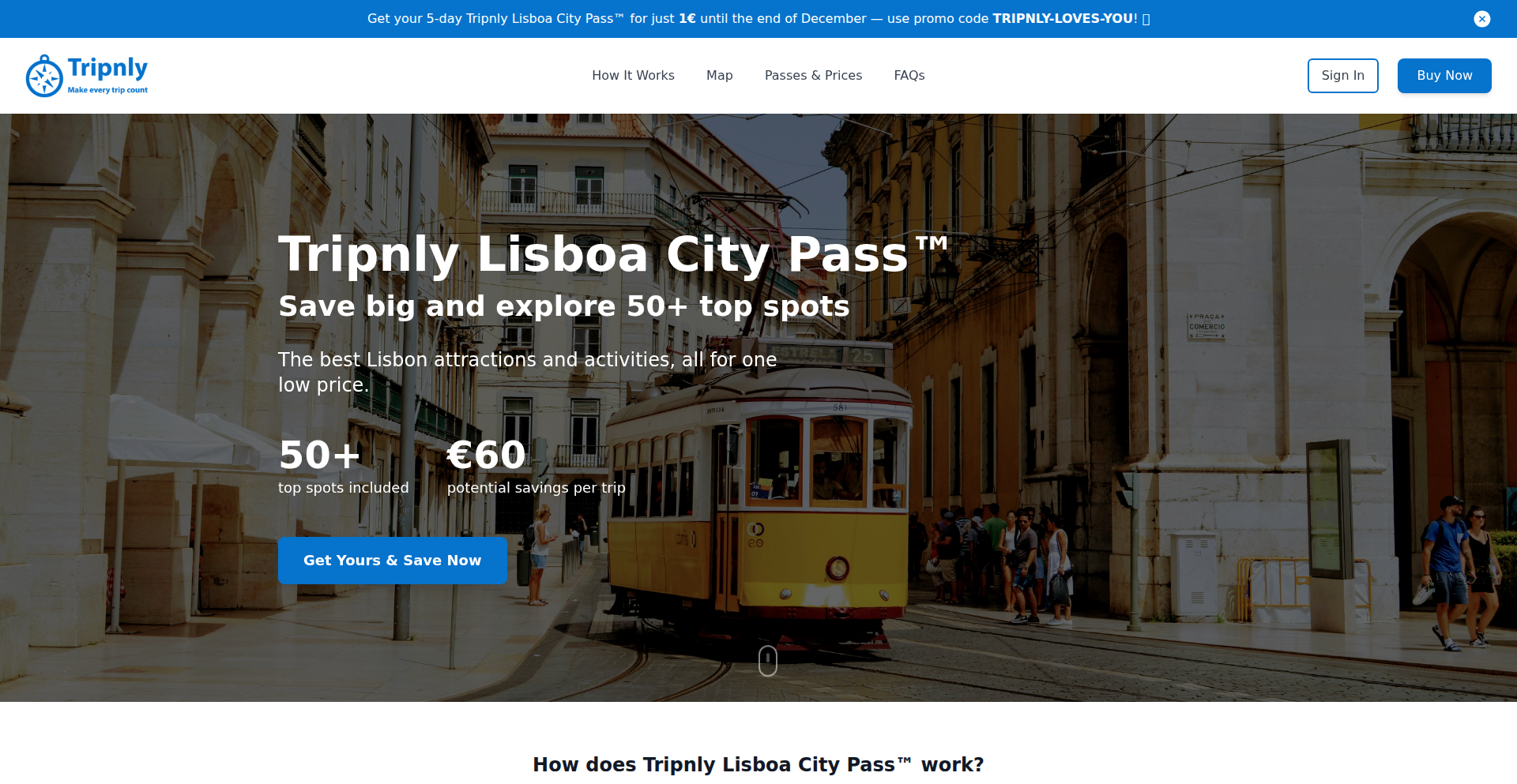 Tripnly Browser-Native City Pass