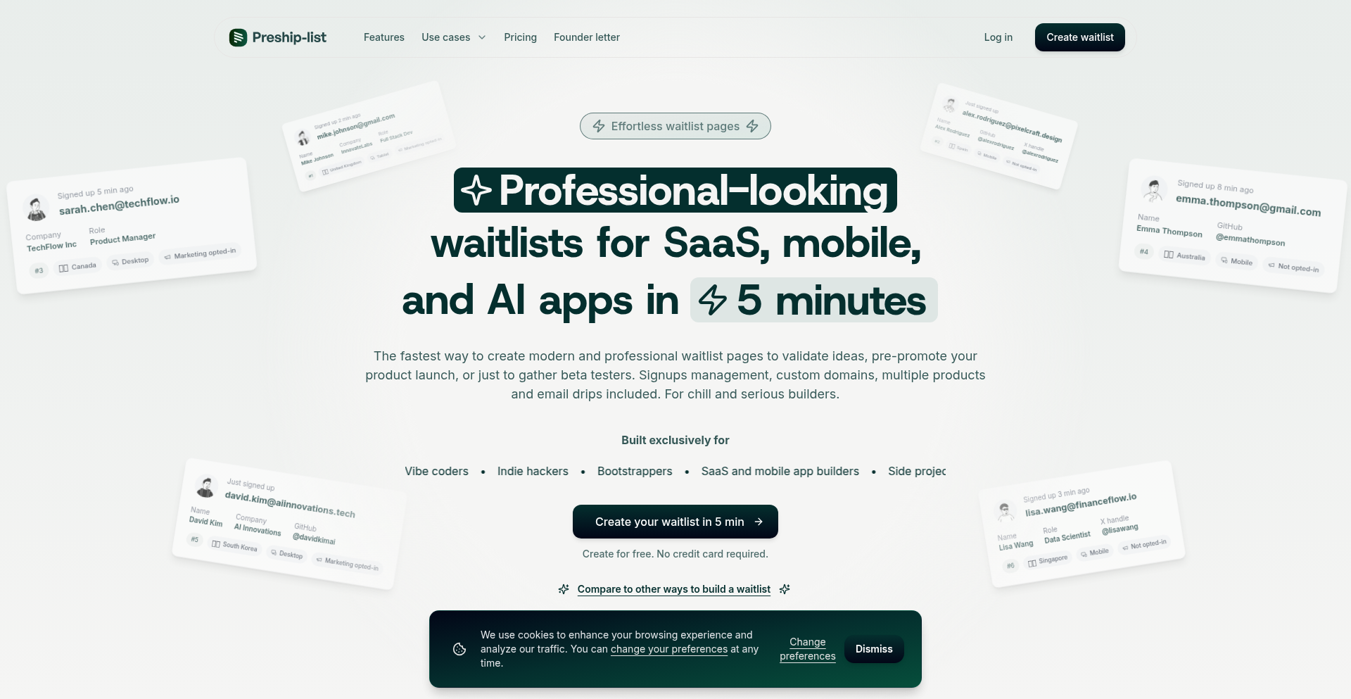 速成列表生成器 Preshiplist