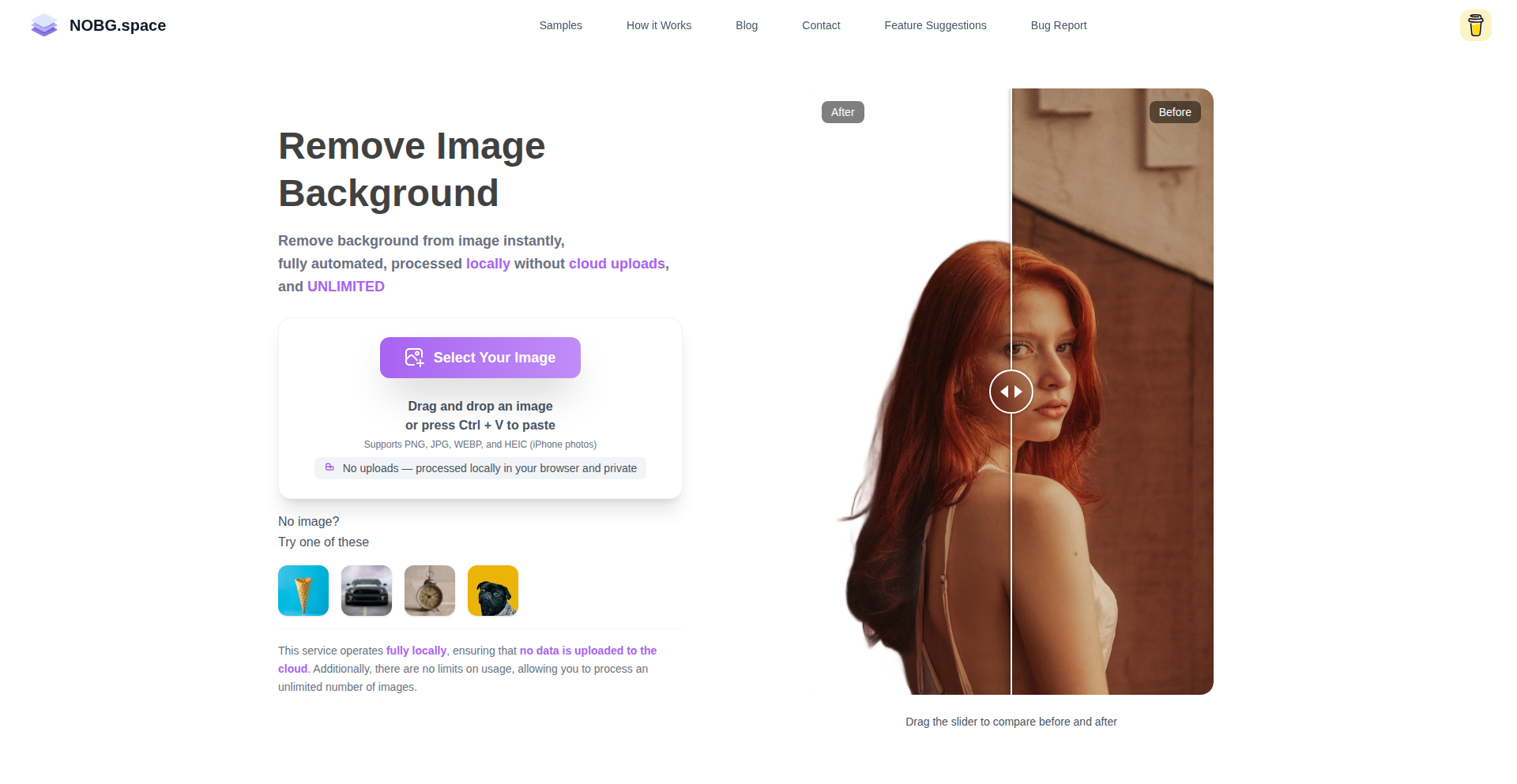 Nobg.space: 隐私至上的像素级抠图神器