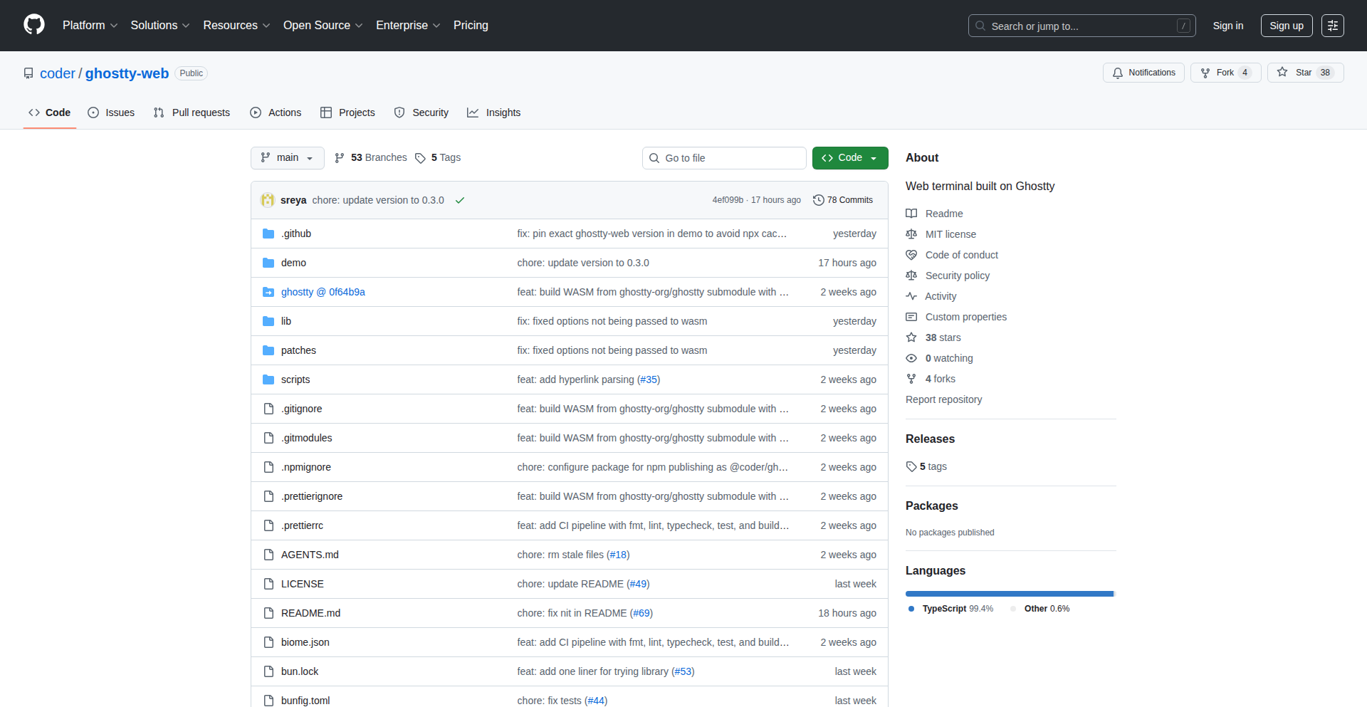 Ghostty-Web: 浏览器里的终端神器