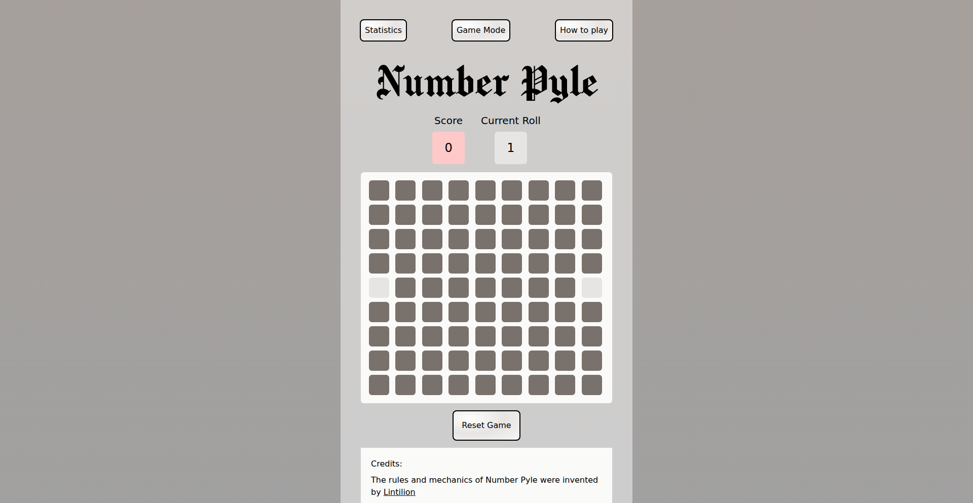 Number Pyle: 益智数字排列游戏引擎